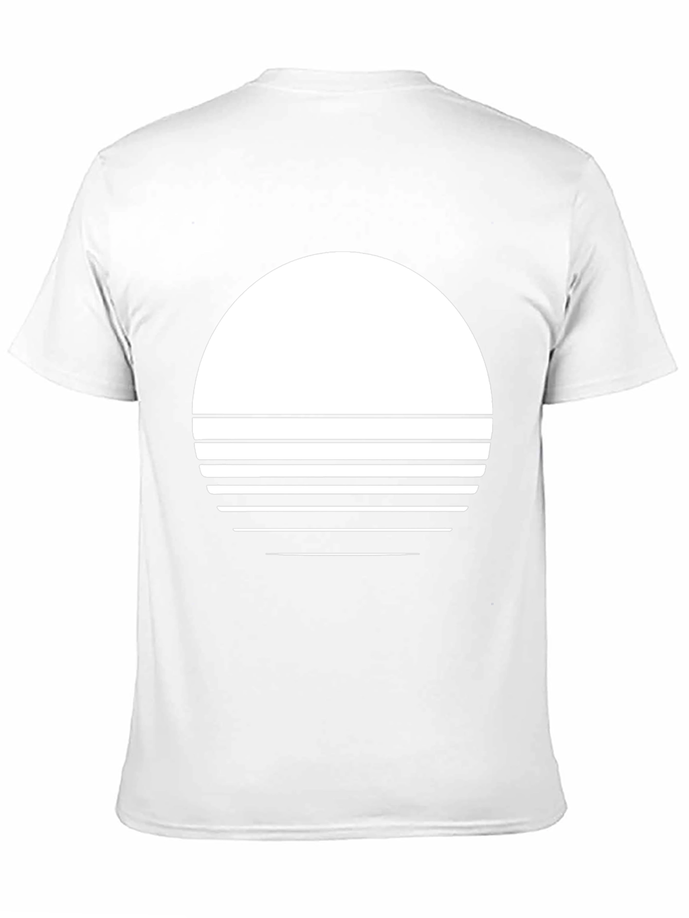 Minimalist Retro Sunset Graphic Tee