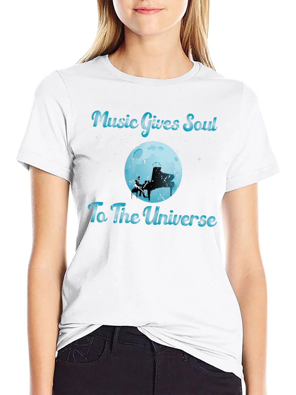 Music Gives Soul Graphic T-Shirt