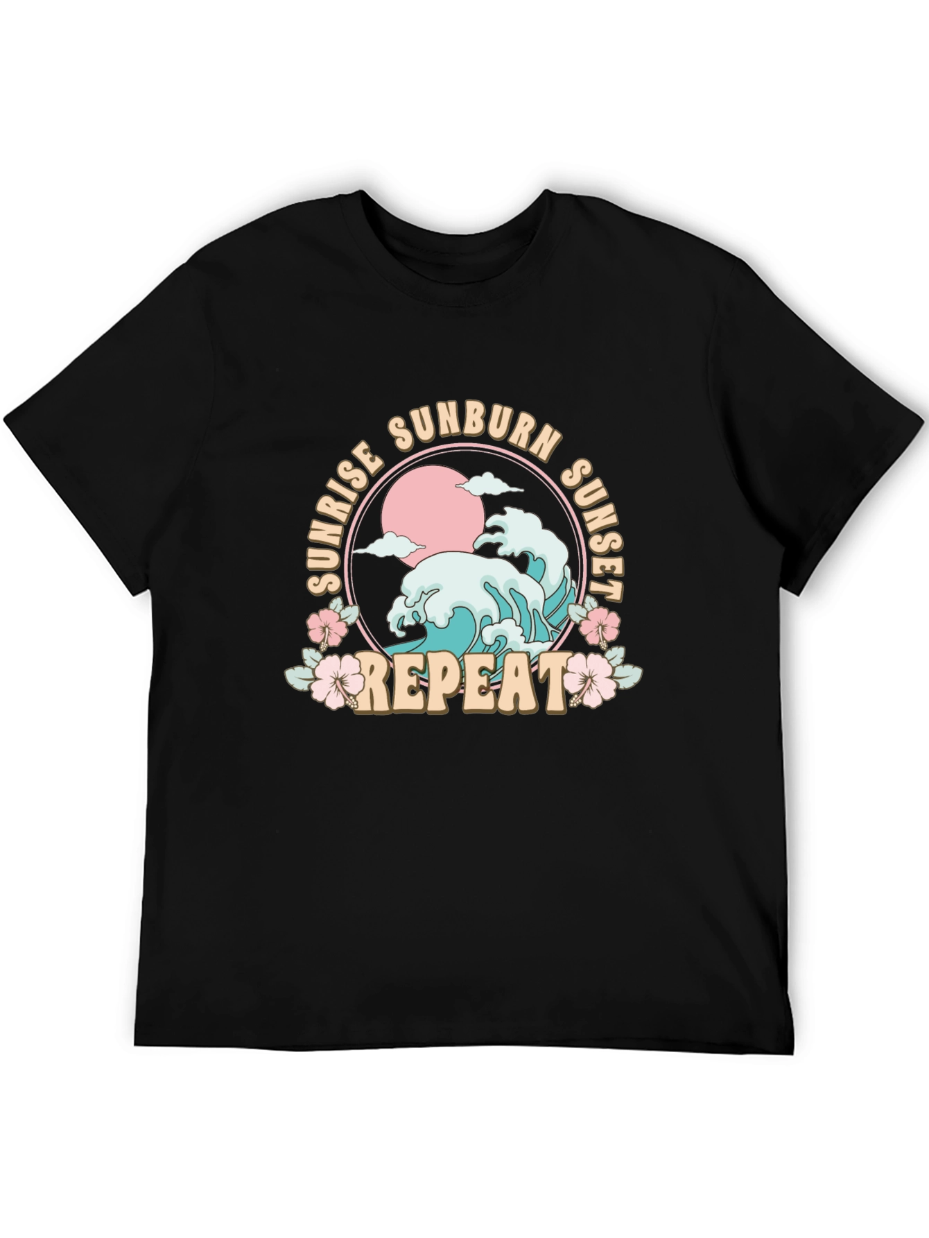 Sunrise Sunburn Sunset Repeat T-Shirt