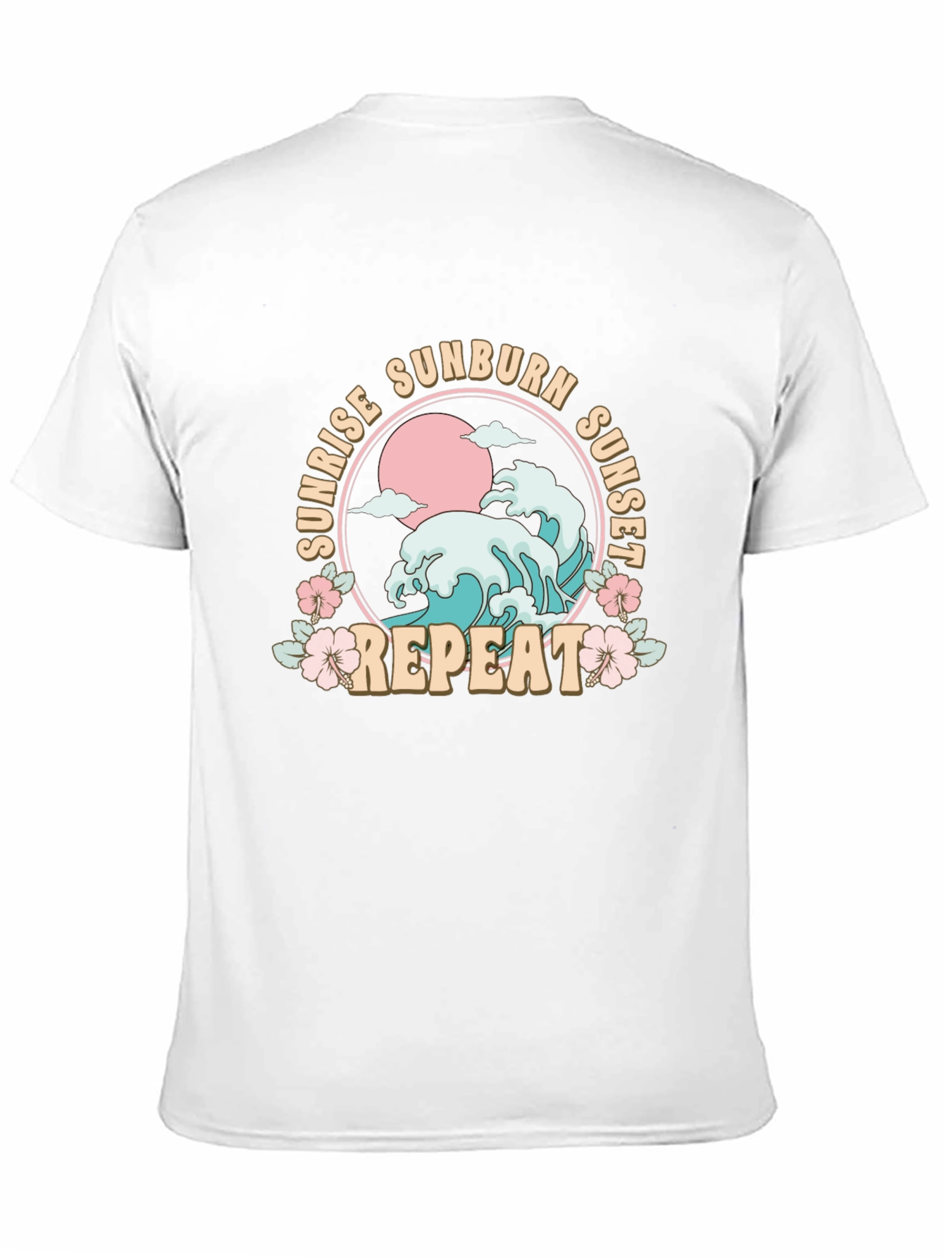 Sunrise Sunburn Sunset Repeat T-Shirt