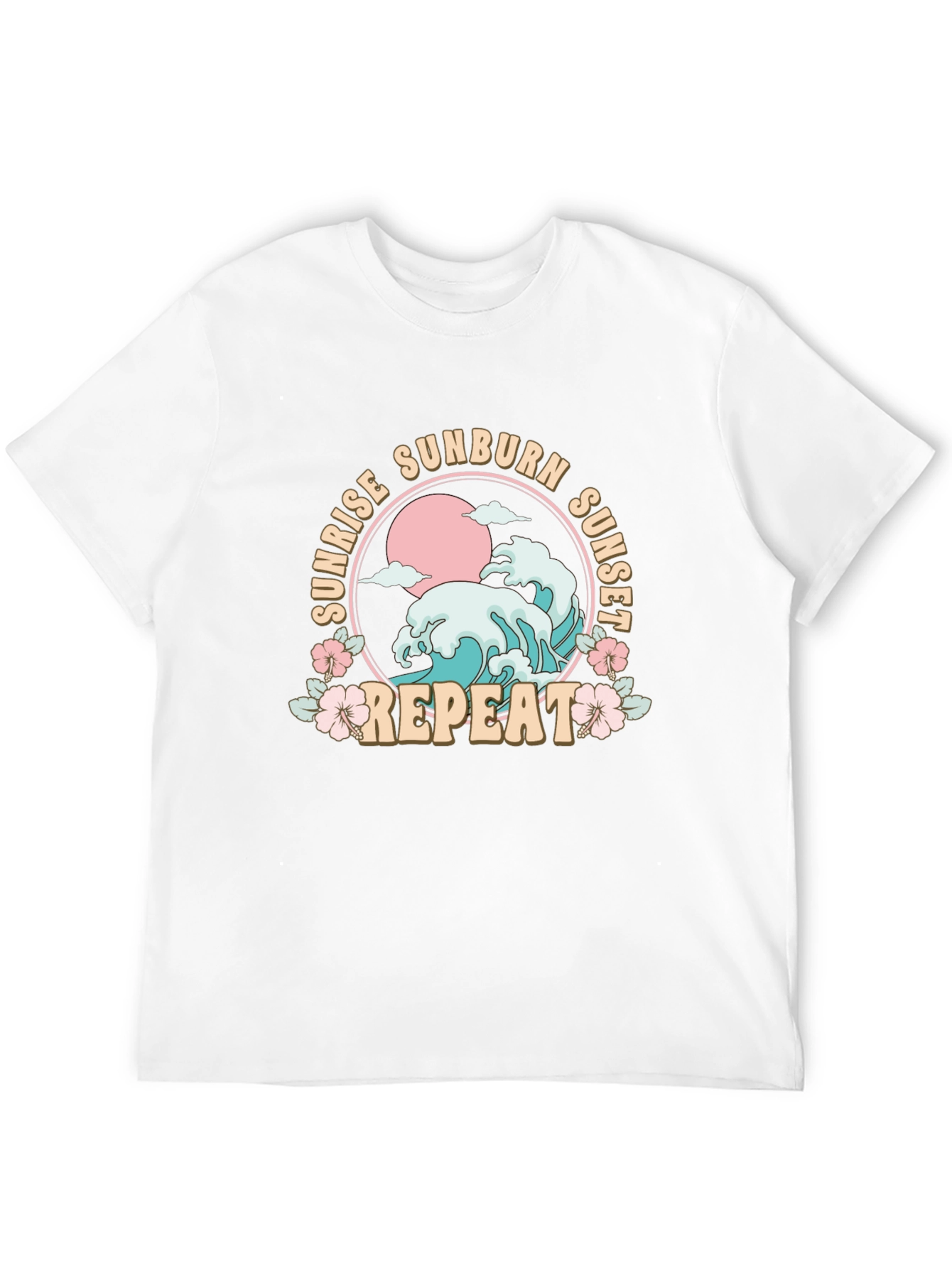 Sunrise Sunburn Sunset Repeat T-Shirt