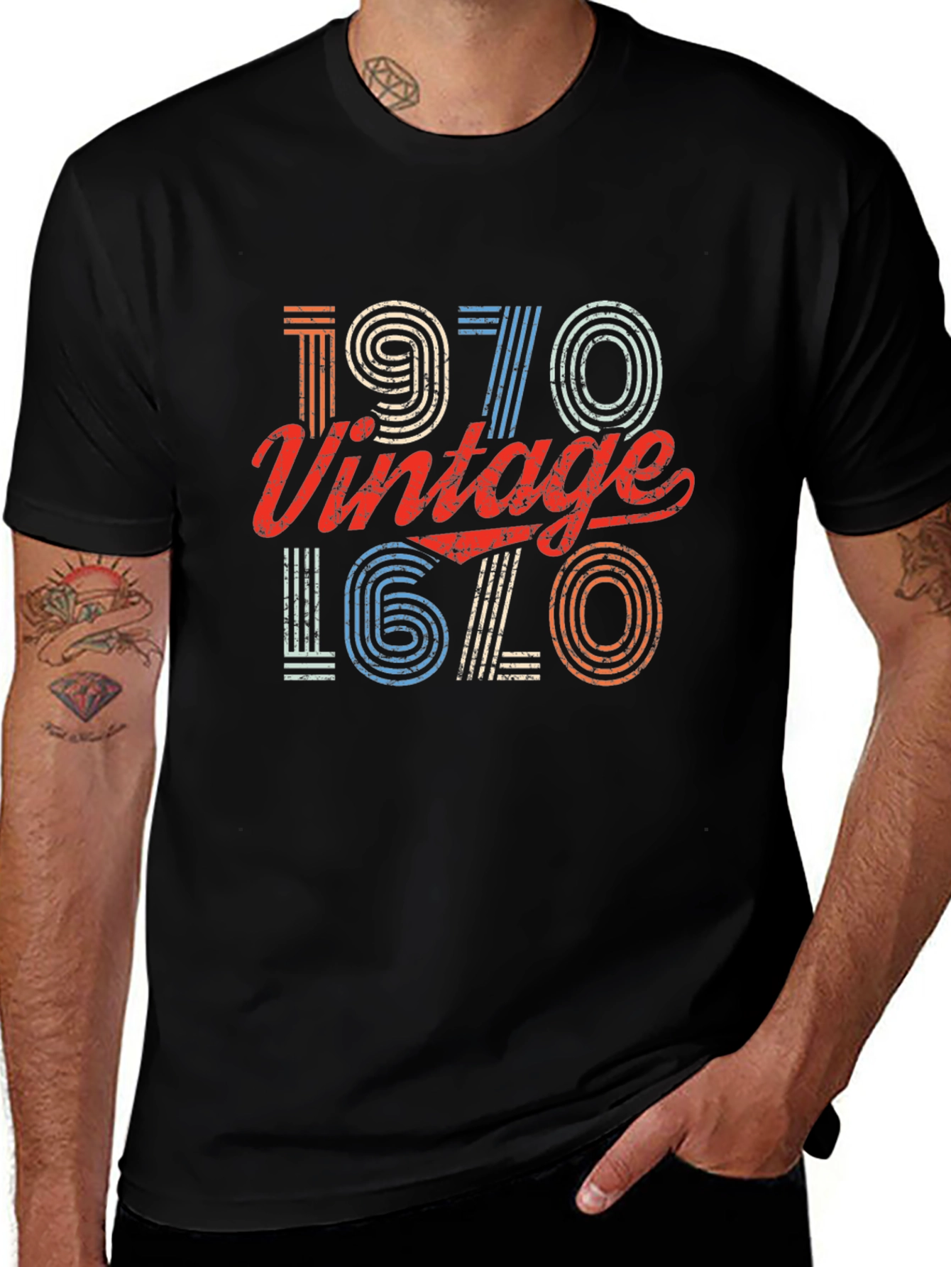 Vintage 1970 T-Shirt - Retro Birthday Gift