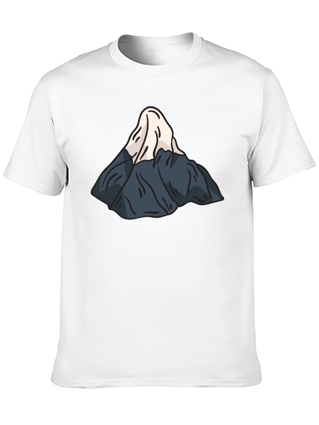 Mountain Graphic Black T-Shirt