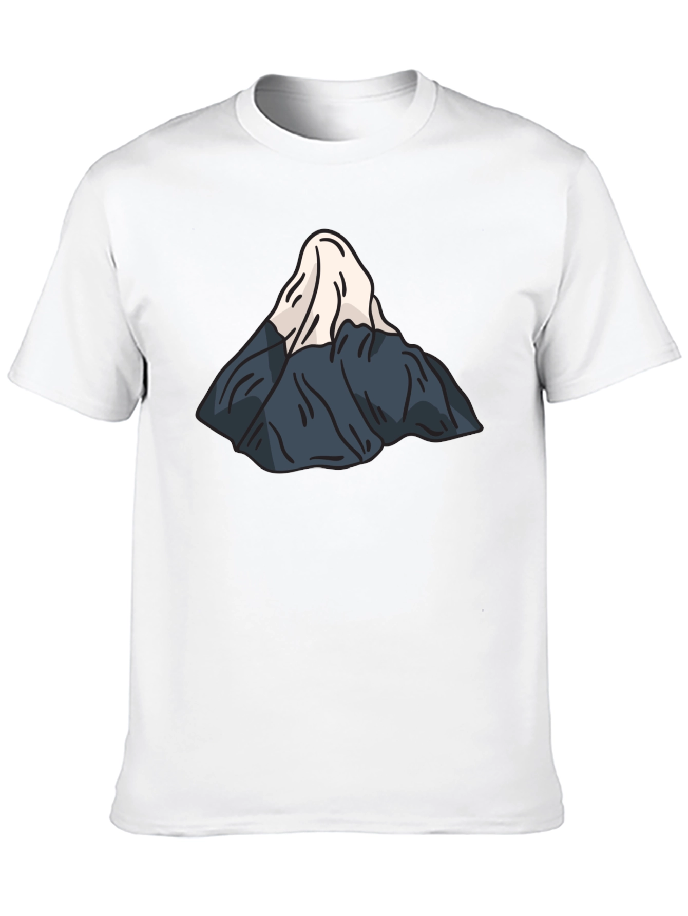 Mountain Graphic Black T-Shirt