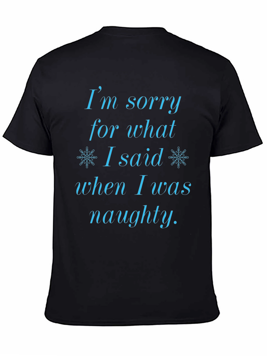 Naughty Apology T-Shirt