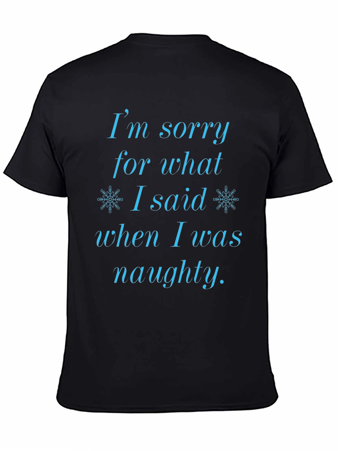 Naughty Apology T-Shirt