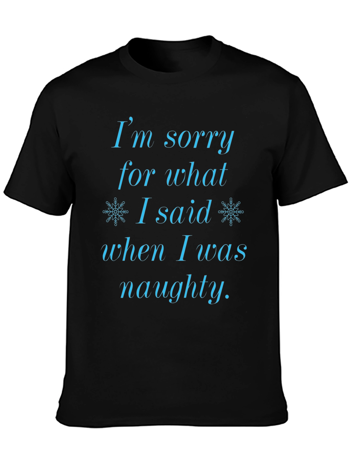 Naughty Apology T-Shirt
