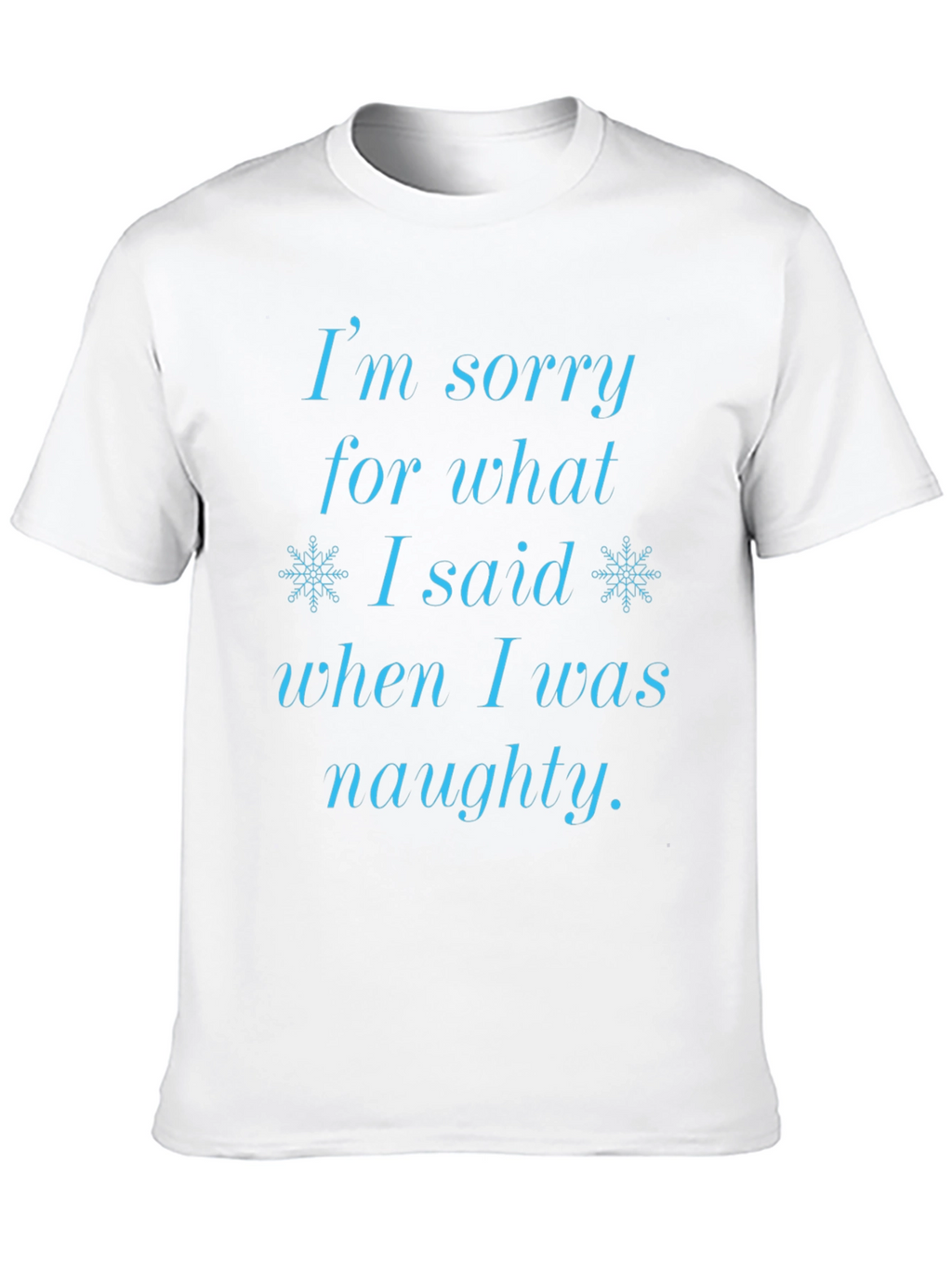Naughty Apology T-Shirt
