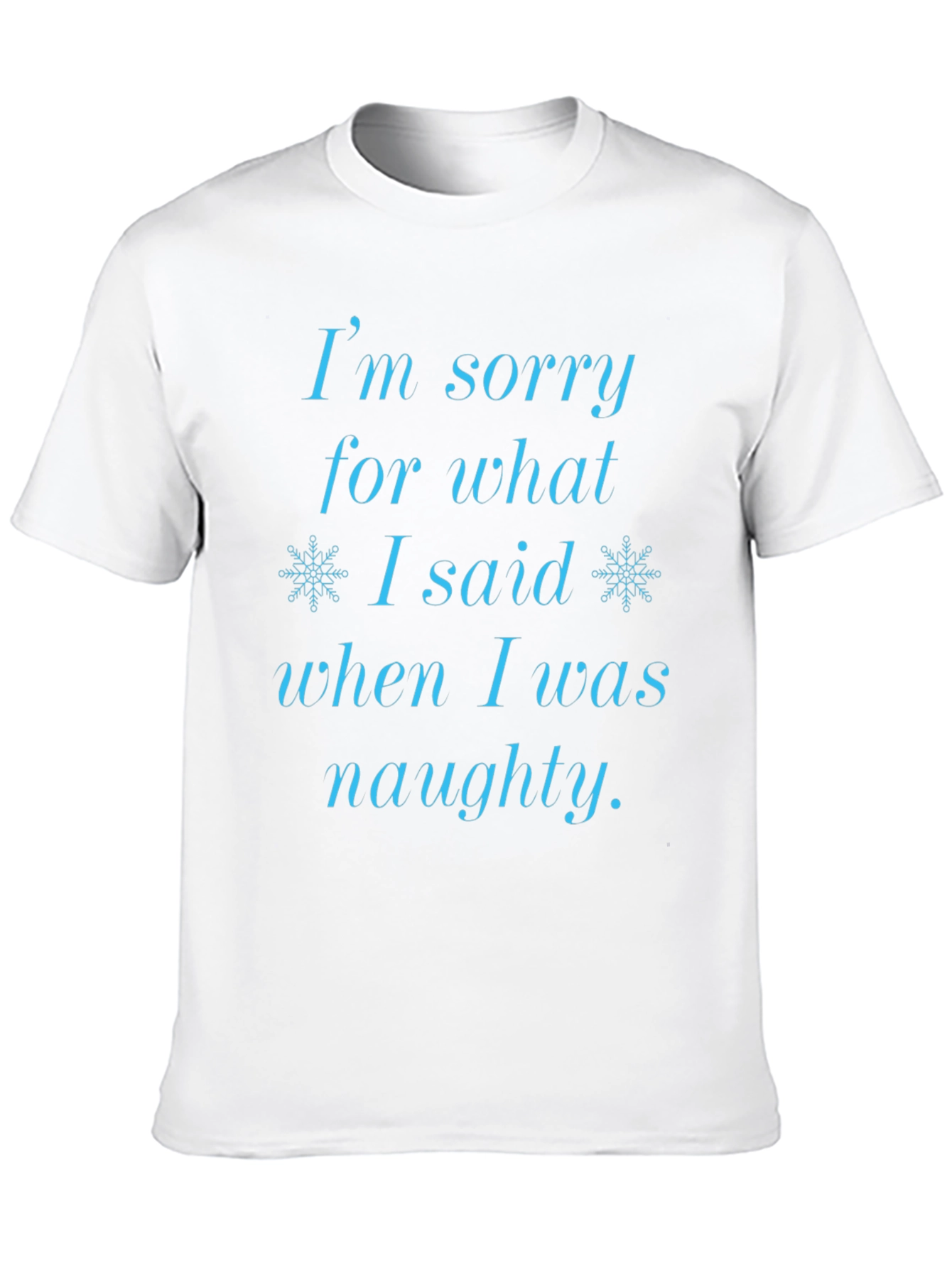Naughty Apology T-Shirt