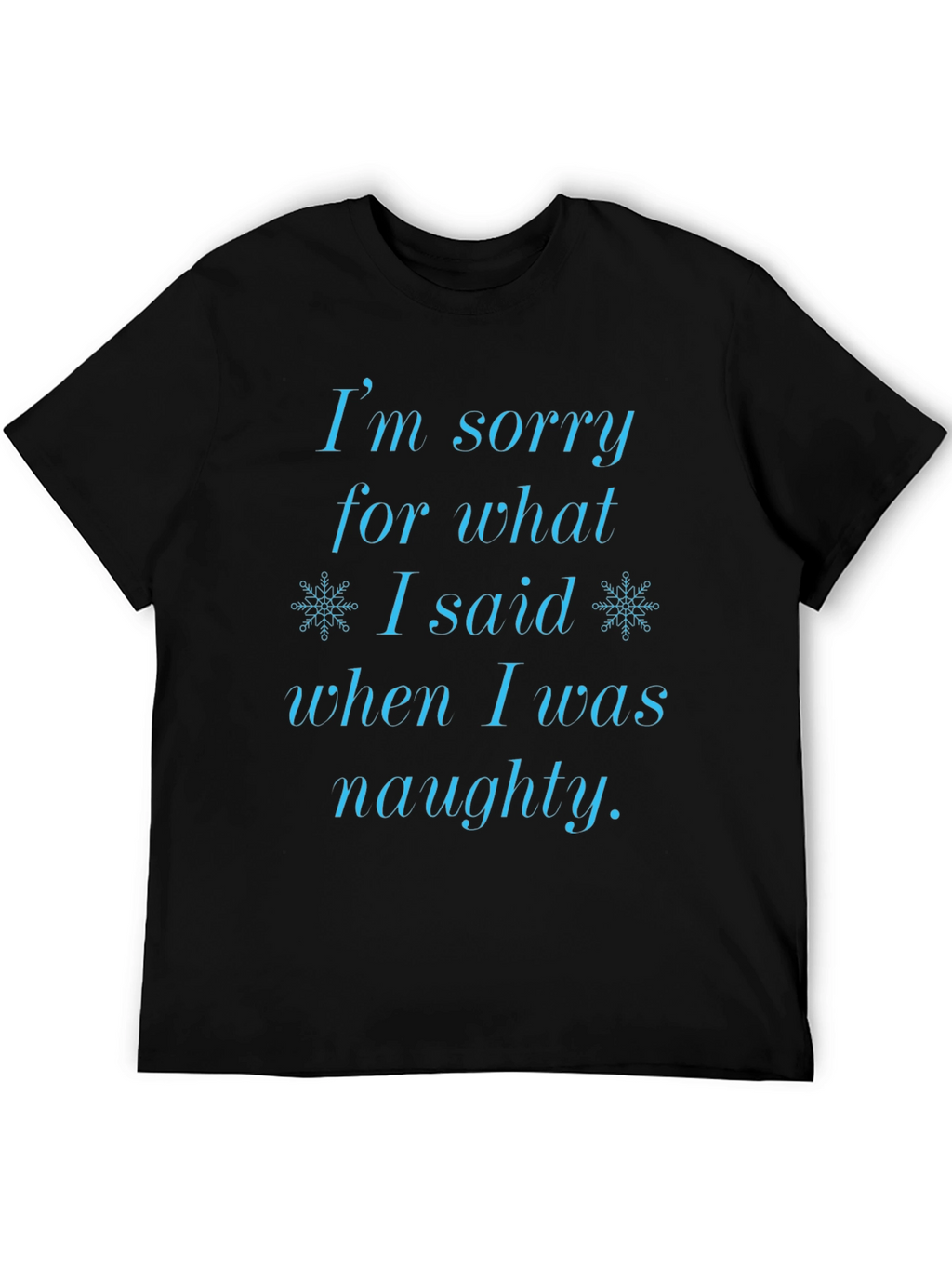 Naughty Apology T-Shirt