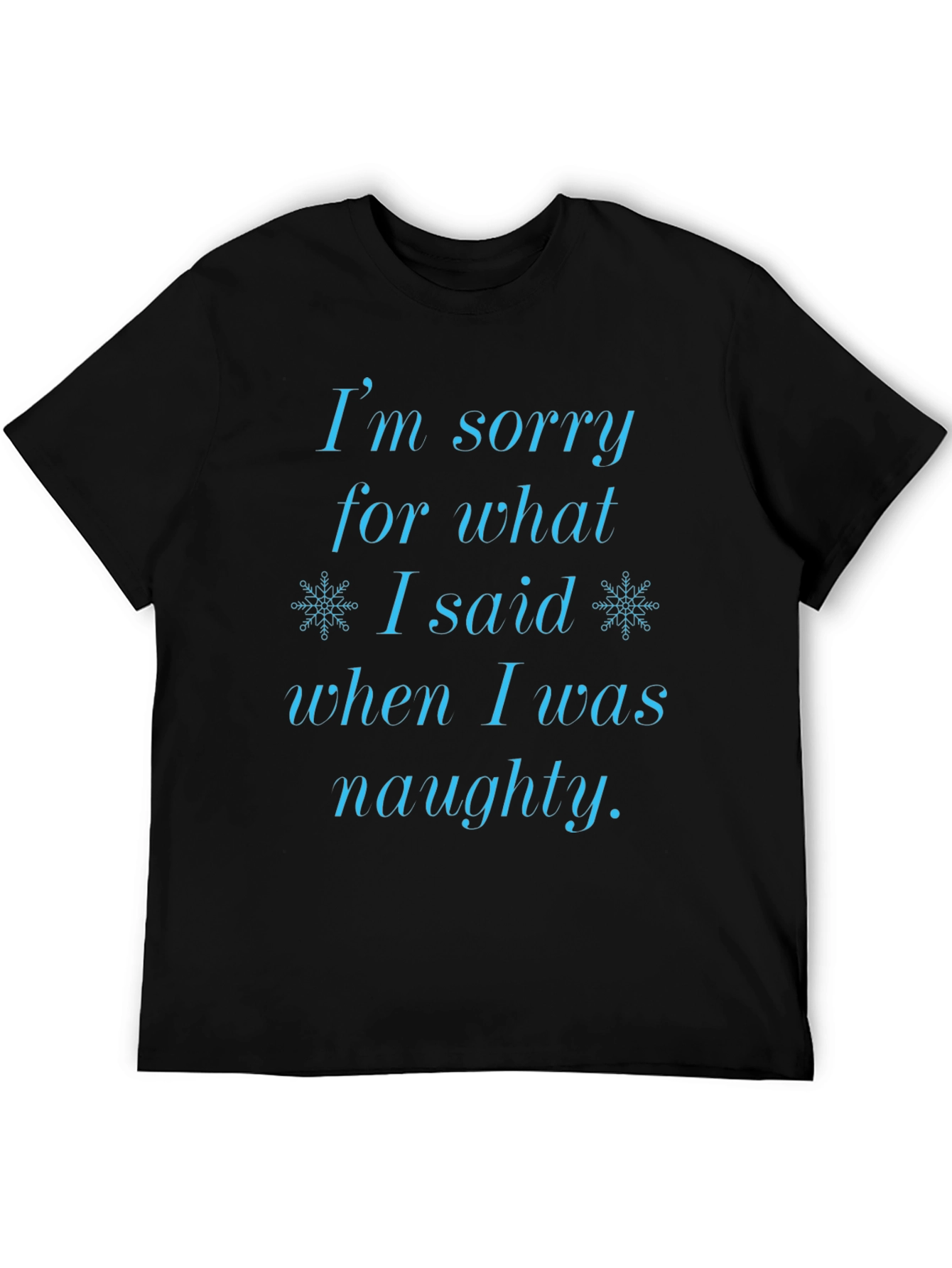 Naughty Apology T-Shirt