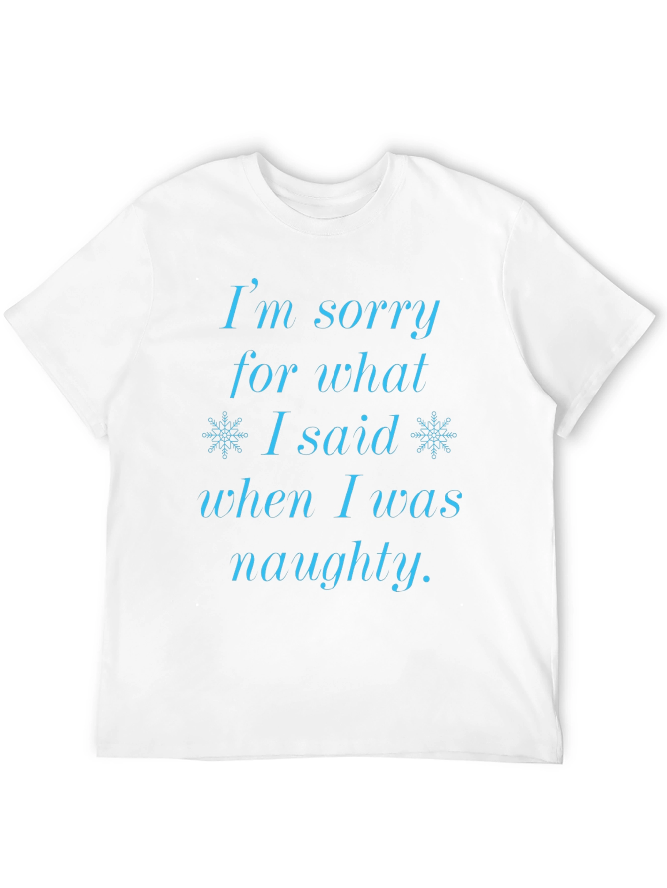 Naughty Apology T-Shirt