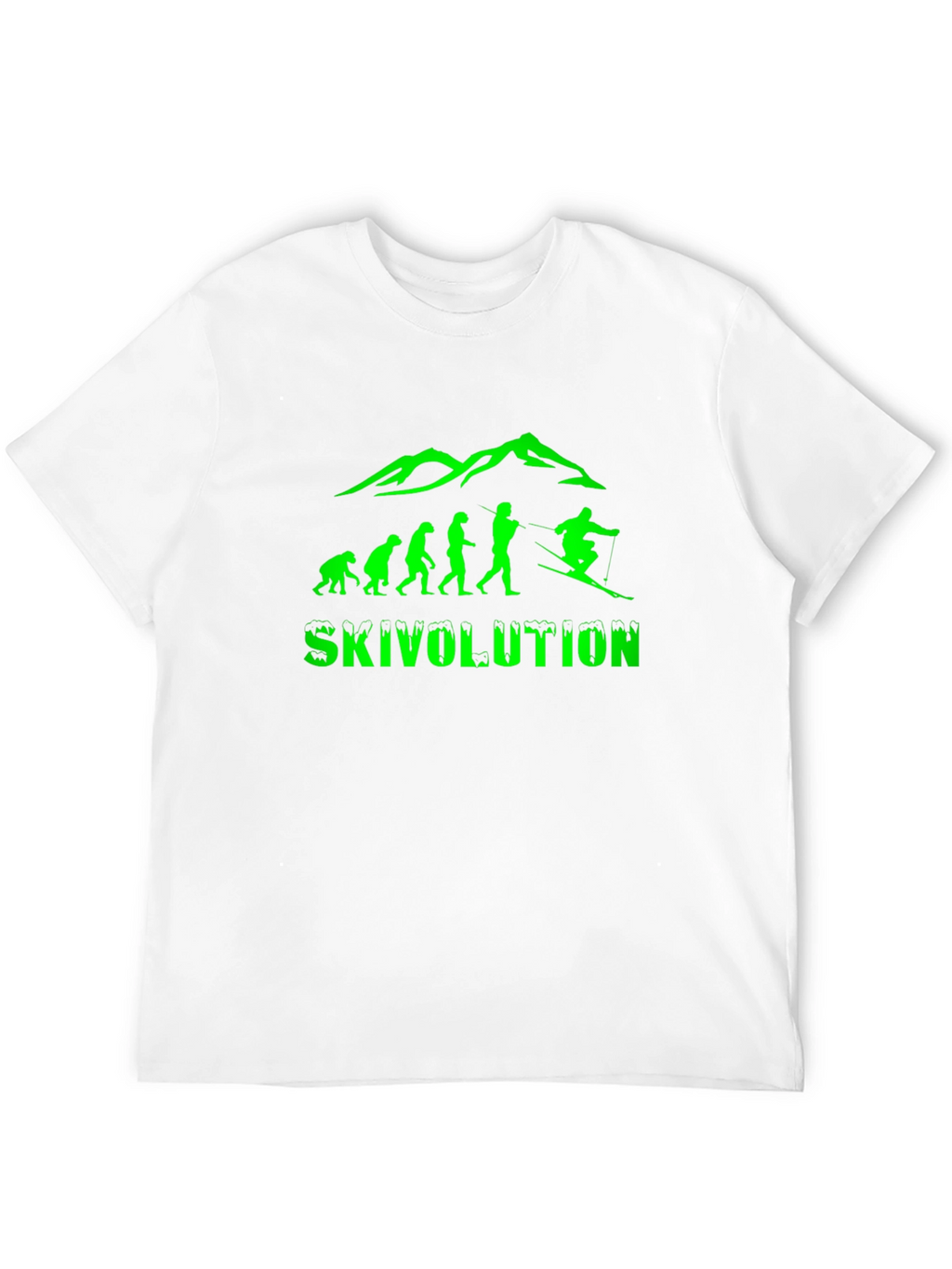 Skivolution Mens Black Graphic Tee - Ski Evolution