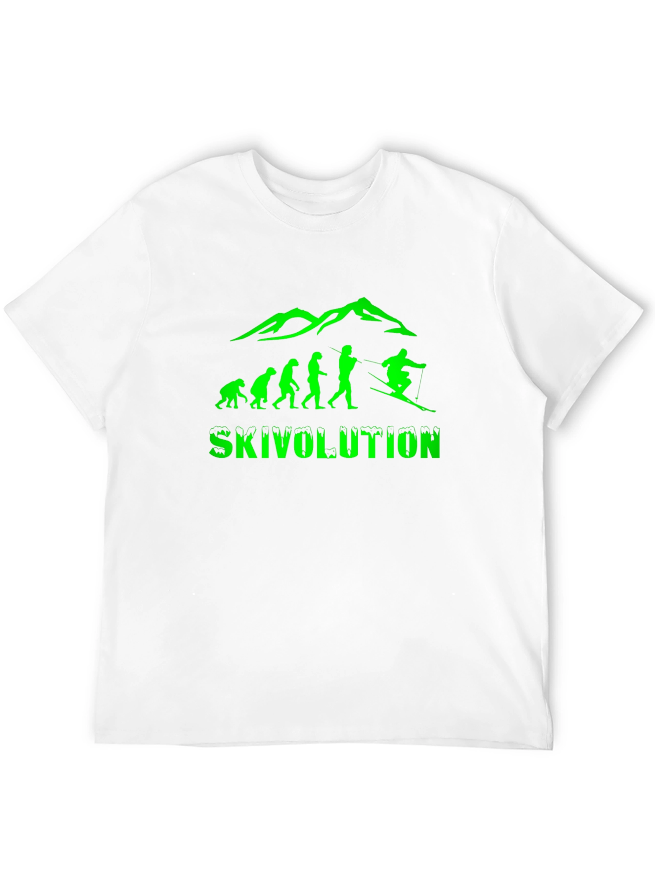 Skivolution Mens Black Graphic Tee - Ski Evolution