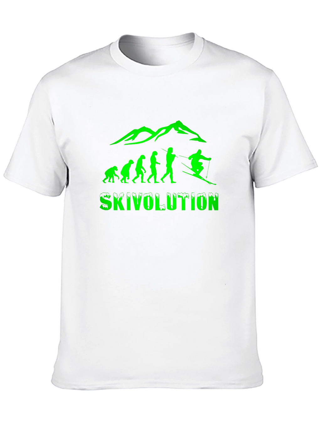 Skivolution Mens Black Graphic Tee - Ski Evolution