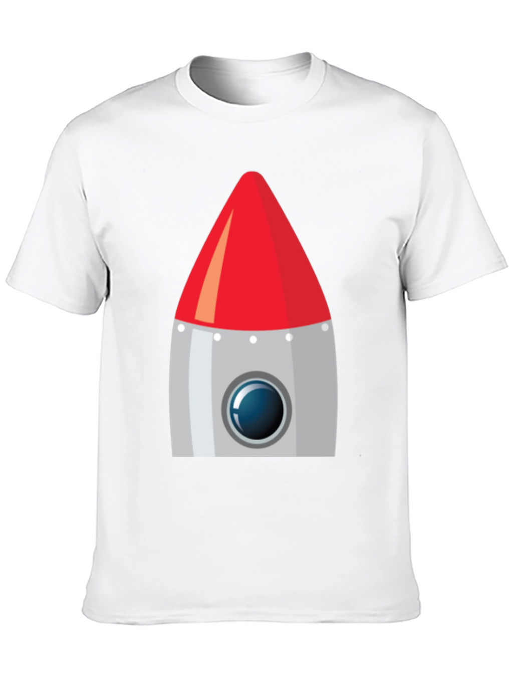 Rocket Graphic Black T-Shirt