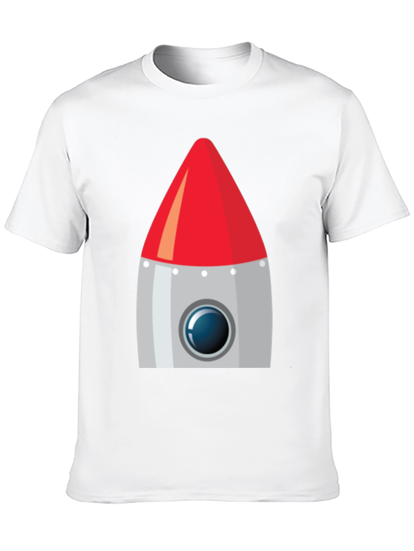 Rocket Graphic Black T-Shirt