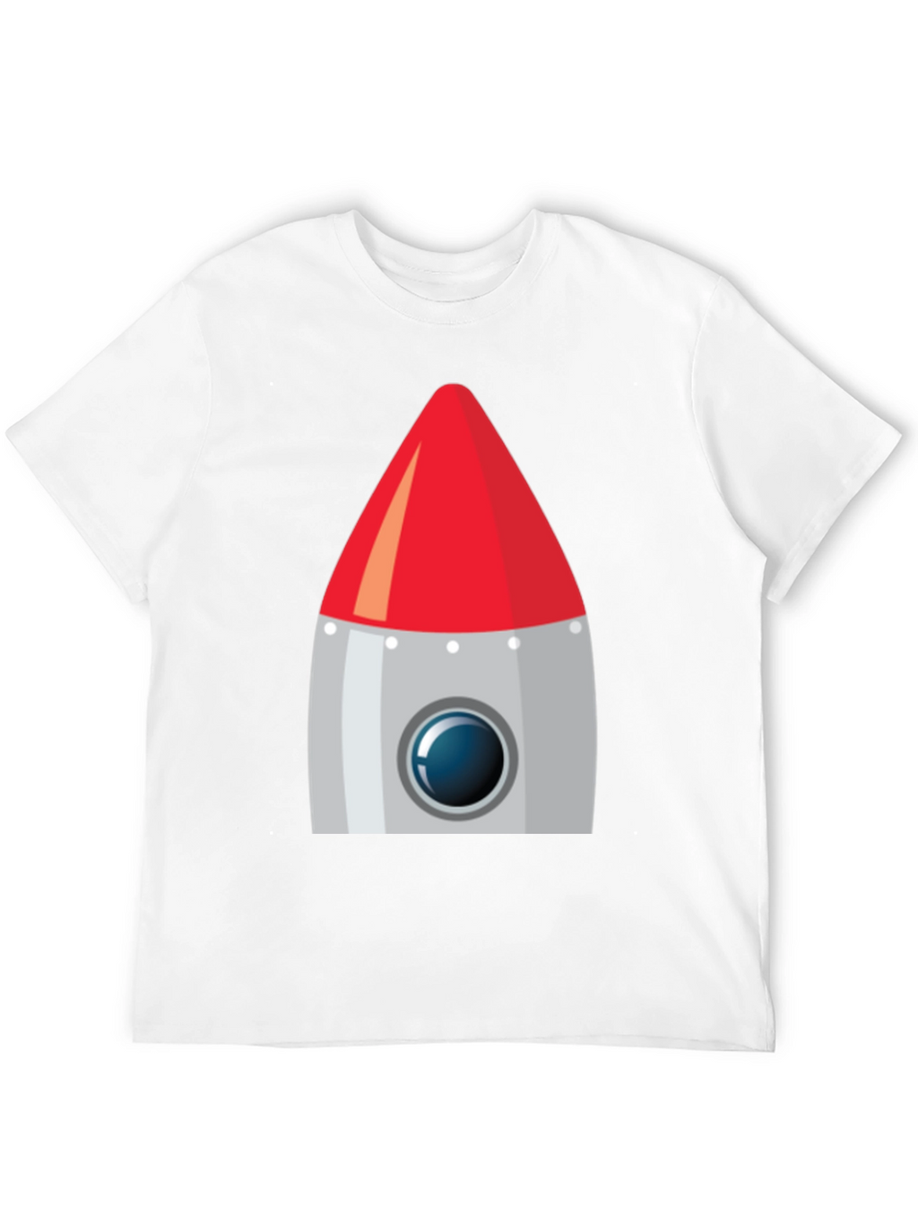 Rocket Graphic Black T-Shirt