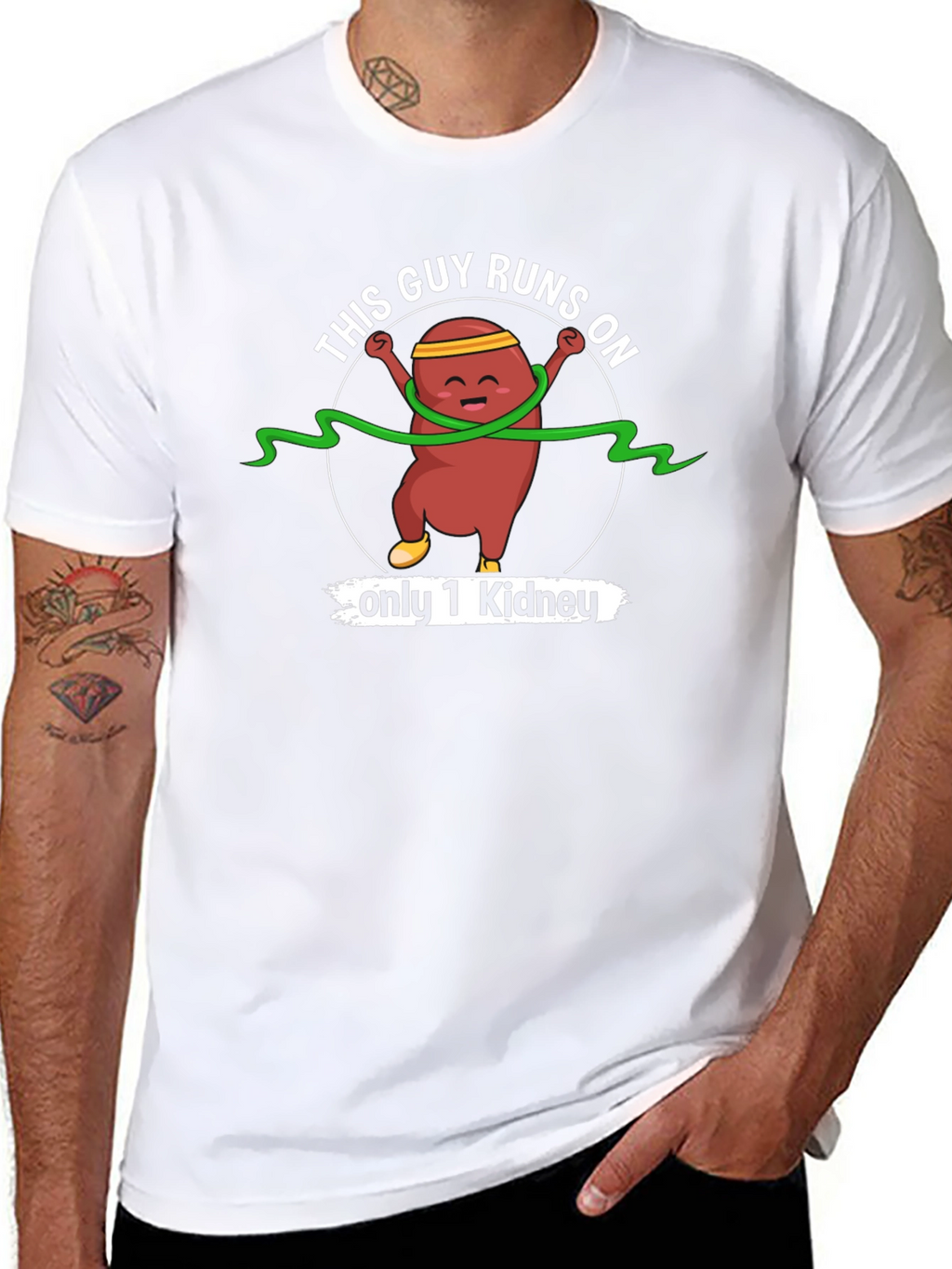 One Kidney Runs On T-Shirt