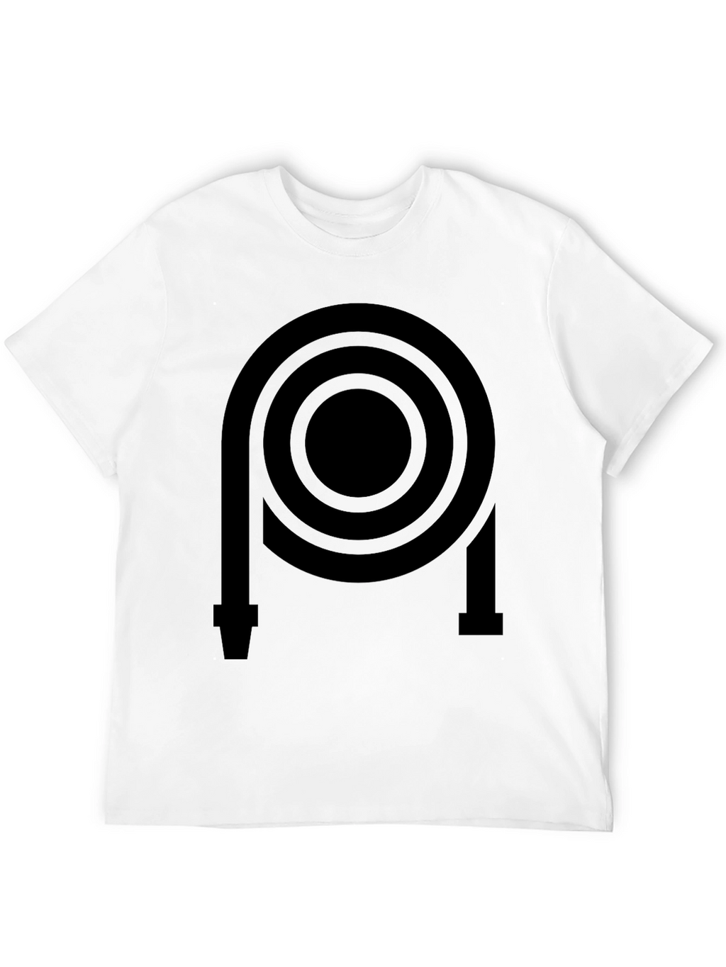 Abstract Graphic Tee - Minimalist Design