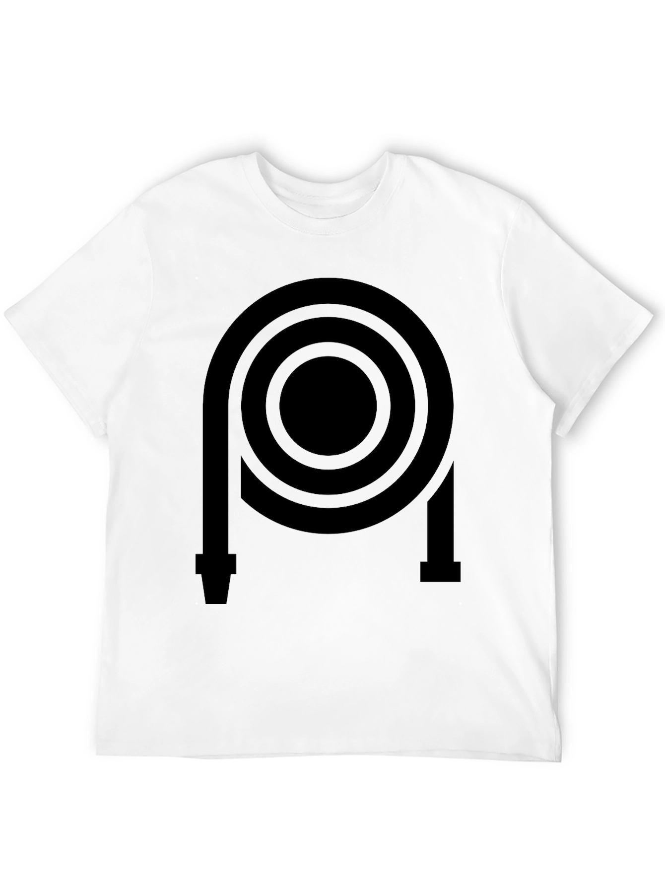 Abstract Graphic Tee - Minimalist Design