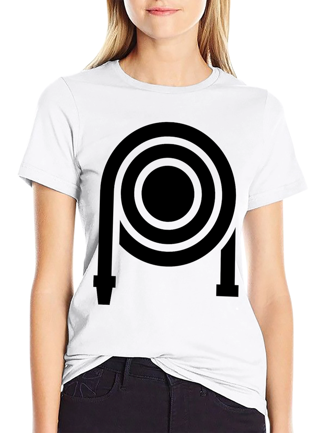 Abstract Graphic Tee - Minimalist Design