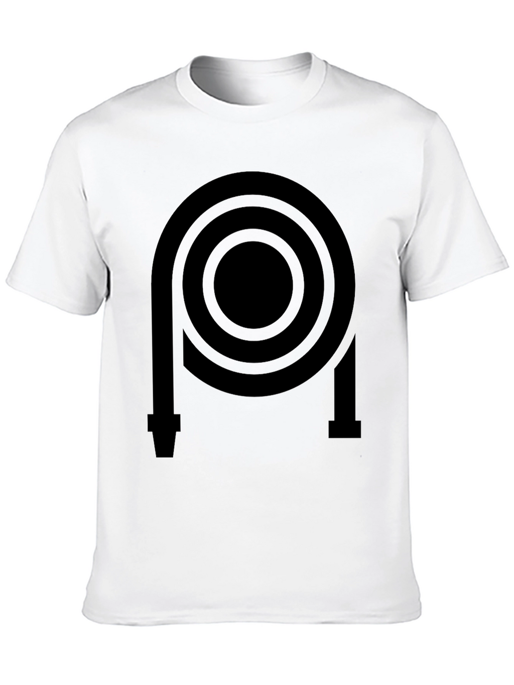 Abstract Graphic Tee - Minimalist Design