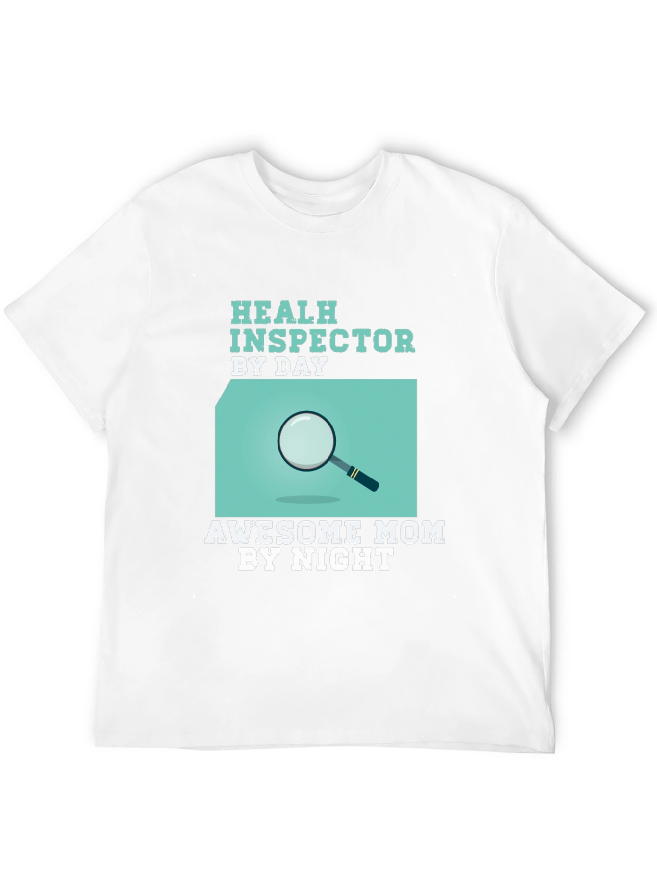 Health Inspector Mom T-Shirt - Black