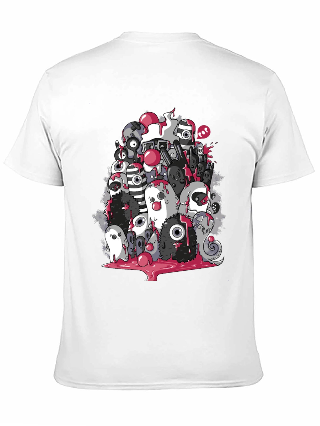 Monster Doodle Graphic T-Shirt