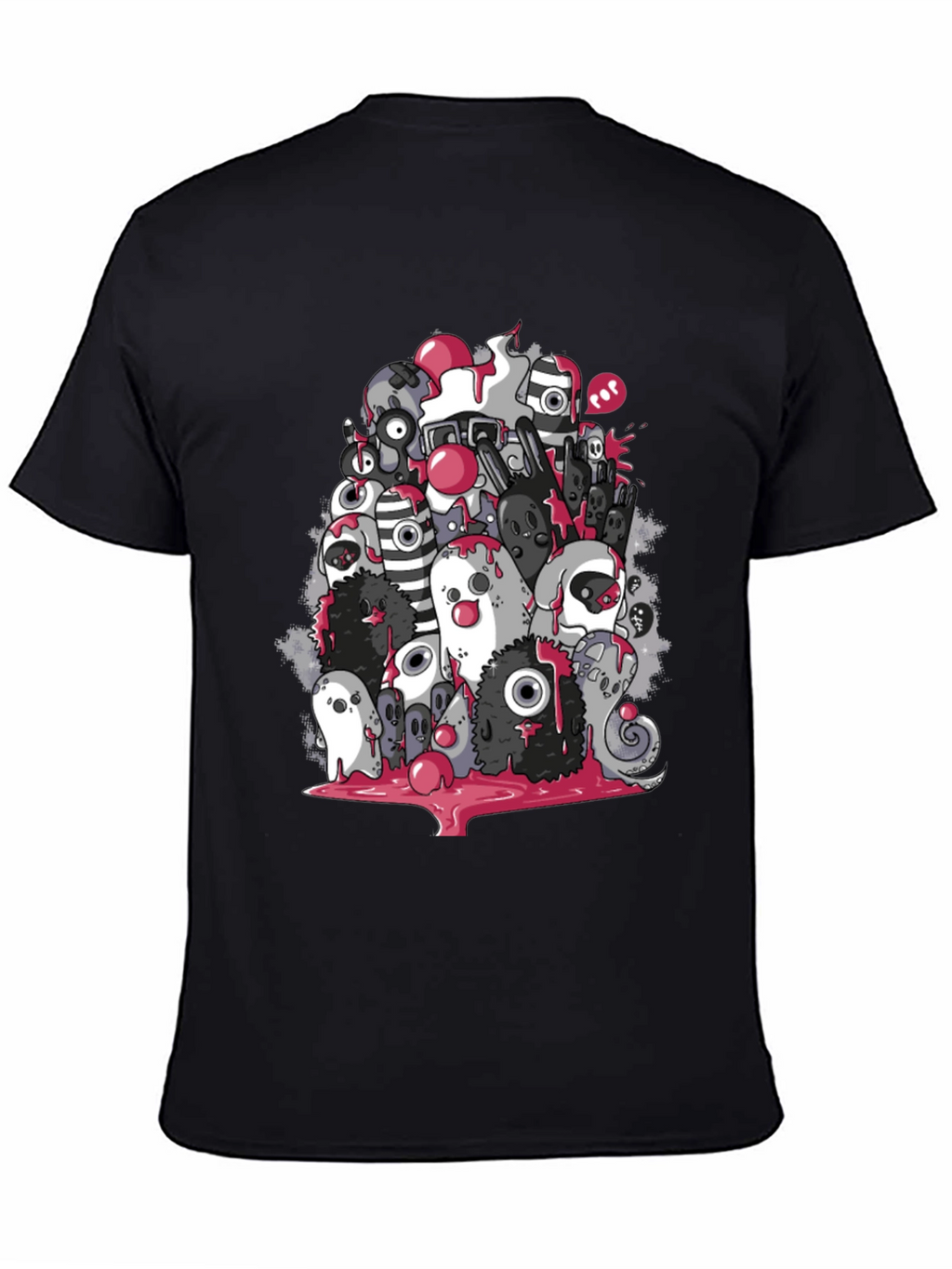 Monster Doodle Graphic T-Shirt