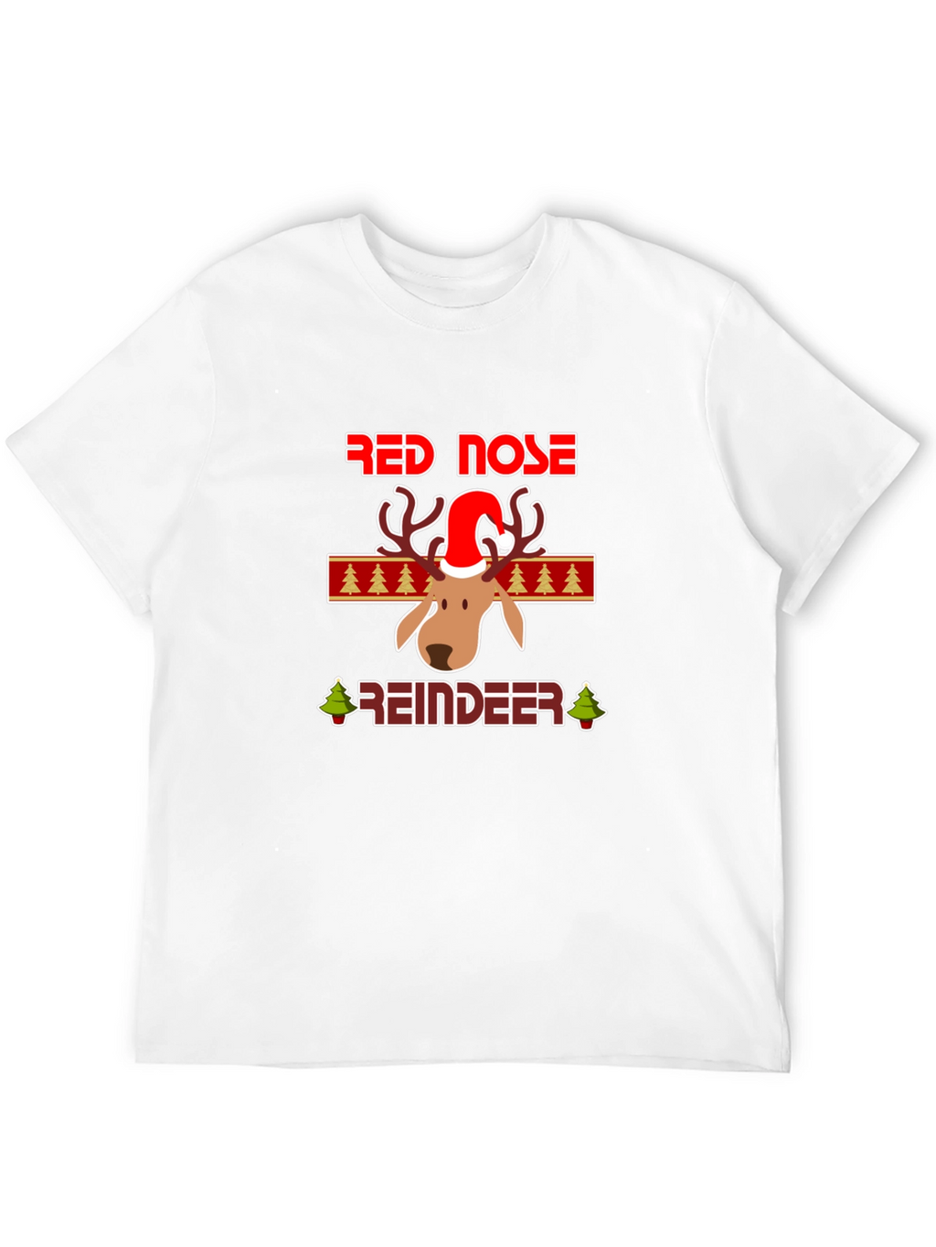 Red Nose Reindeer Holiday T-Shirt