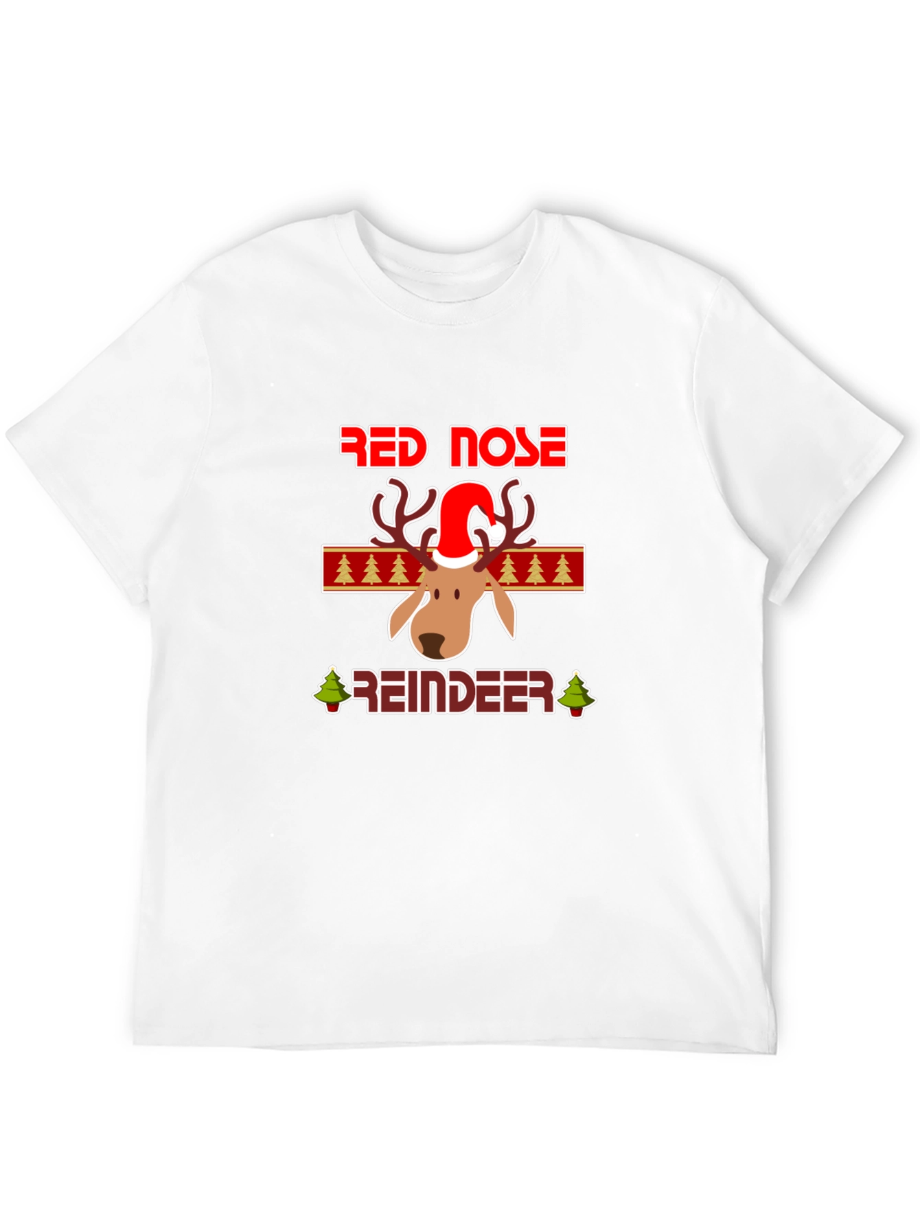 Red Nose Reindeer Holiday T-Shirt