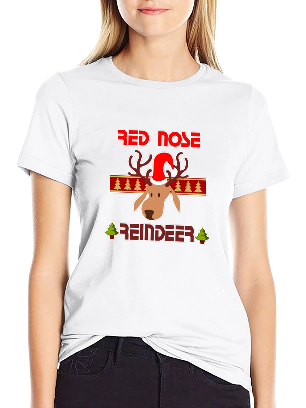 Red Nose Reindeer Holiday T-Shirt