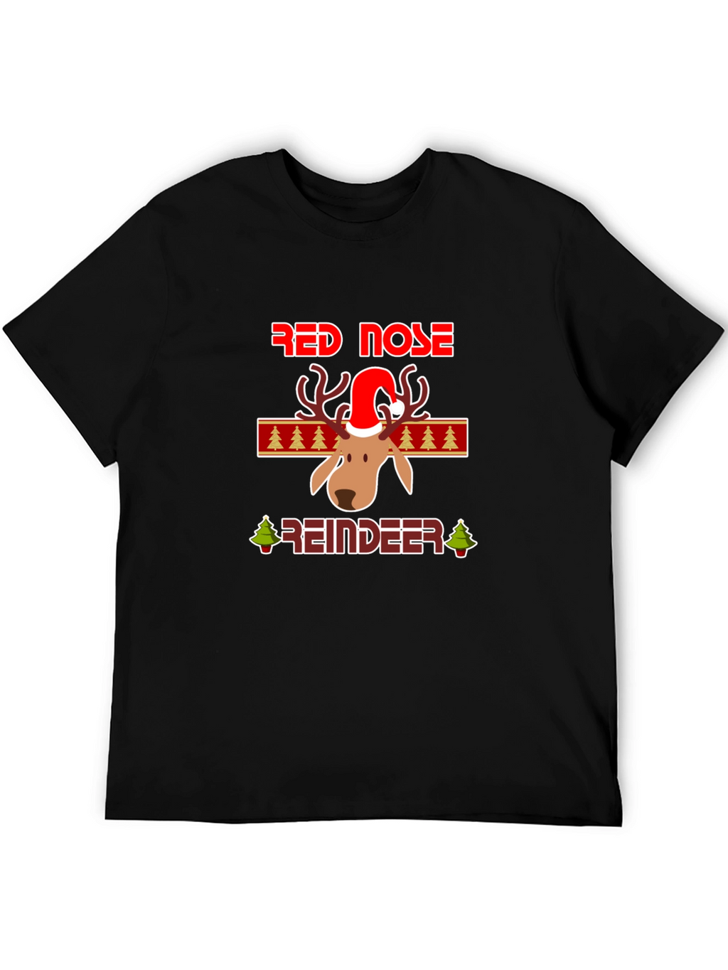 Red Nose Reindeer Holiday T-Shirt