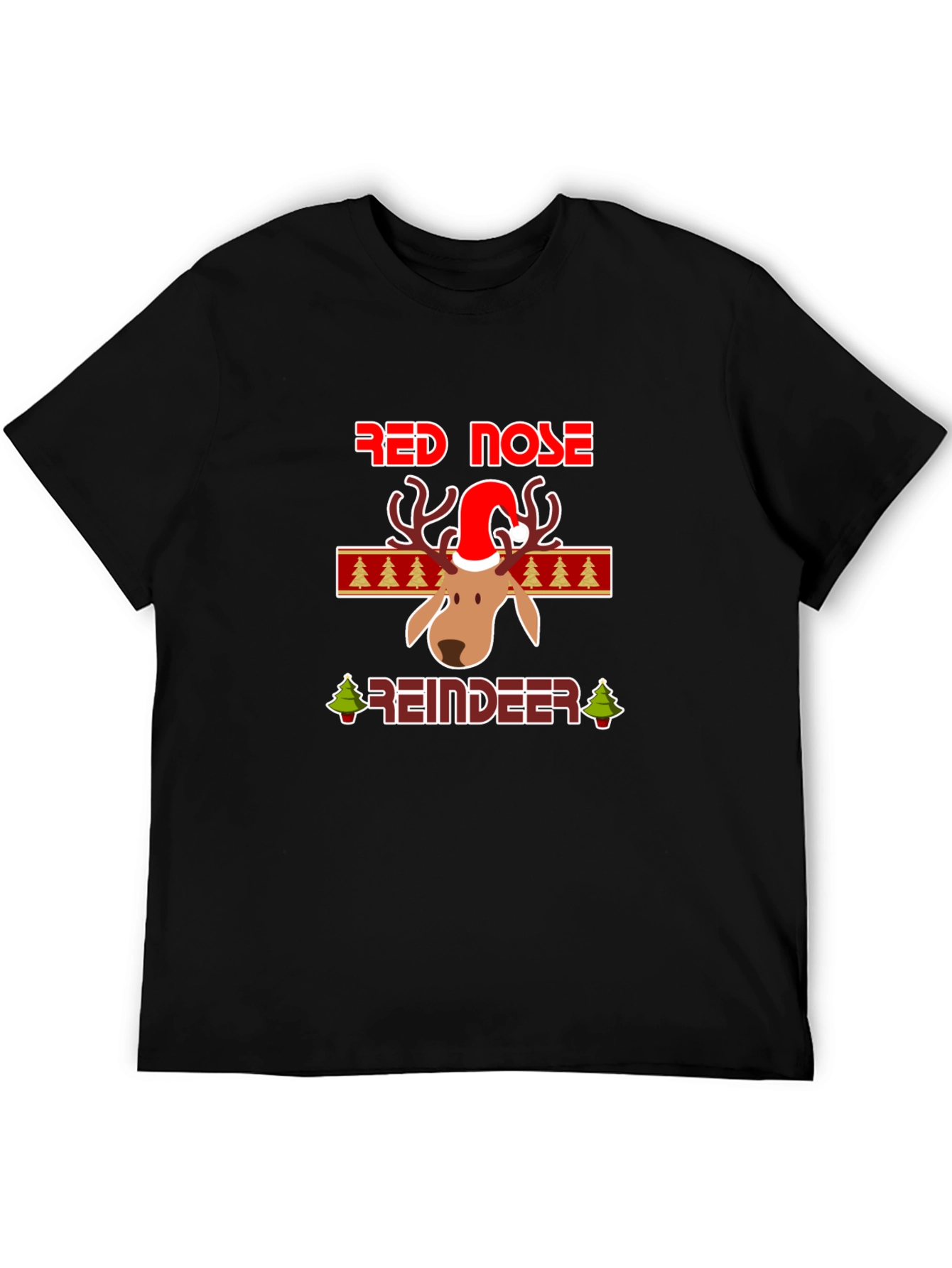 Red Nose Reindeer Holiday T-Shirt