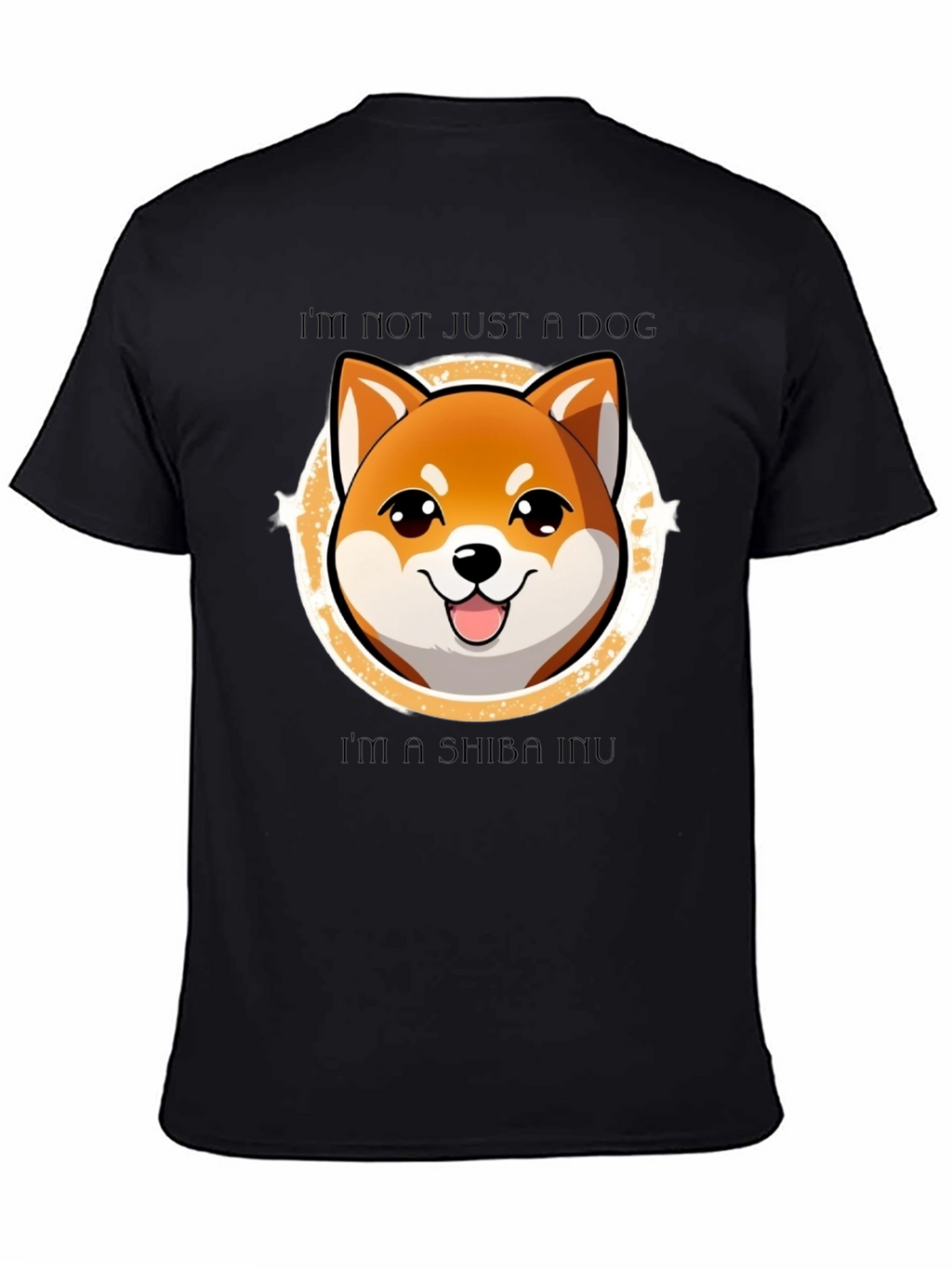 Shiba Inu Dog T-Shirt - Cute Cartoon Graphic Tee