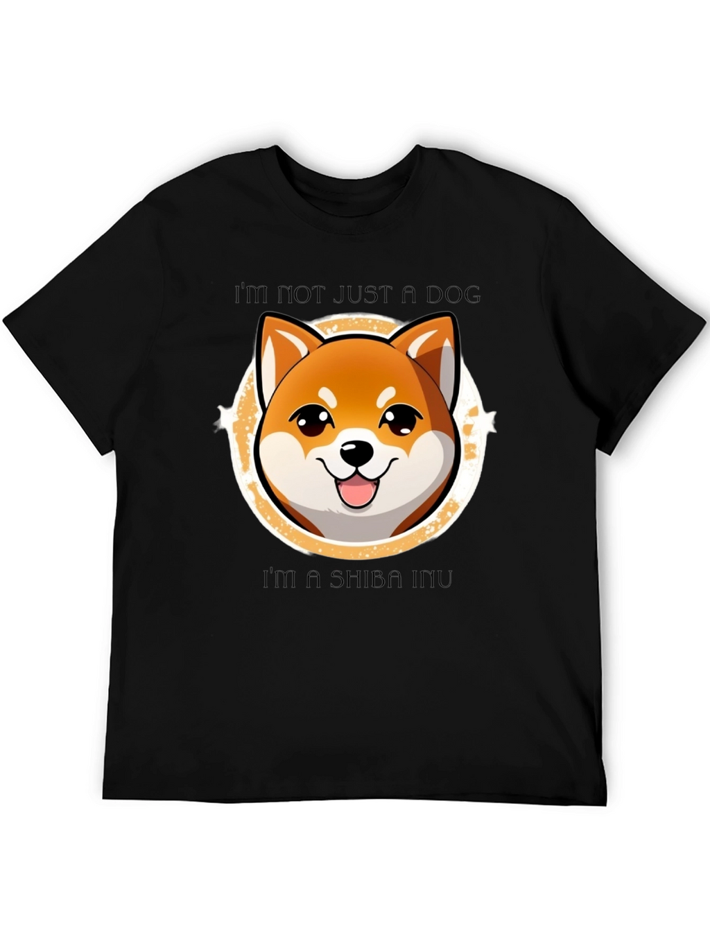 Shiba Inu Dog T-Shirt - Cute Cartoon Graphic Tee