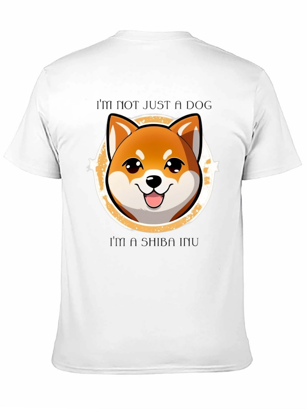 Shiba Inu Dog T-Shirt - Cute Cartoon Graphic Tee