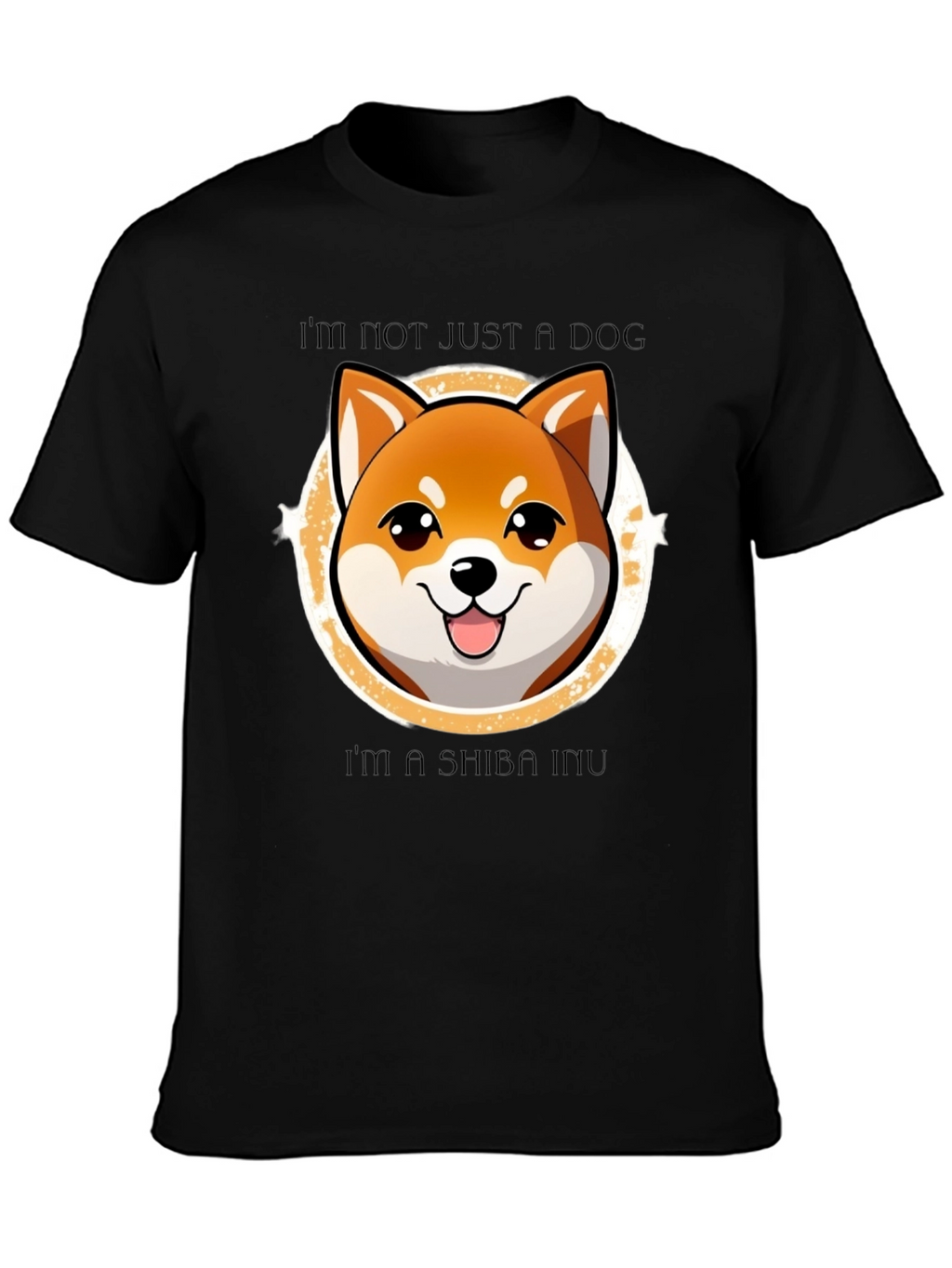Shiba Inu Dog T-Shirt - Cute Cartoon Graphic Tee