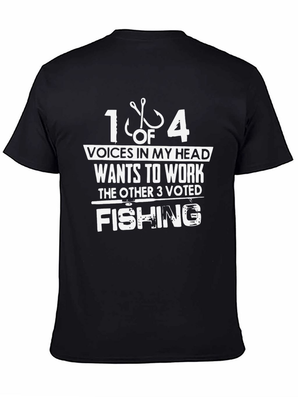 Funny Fishing T-Shirt - 1 of 4 Voices