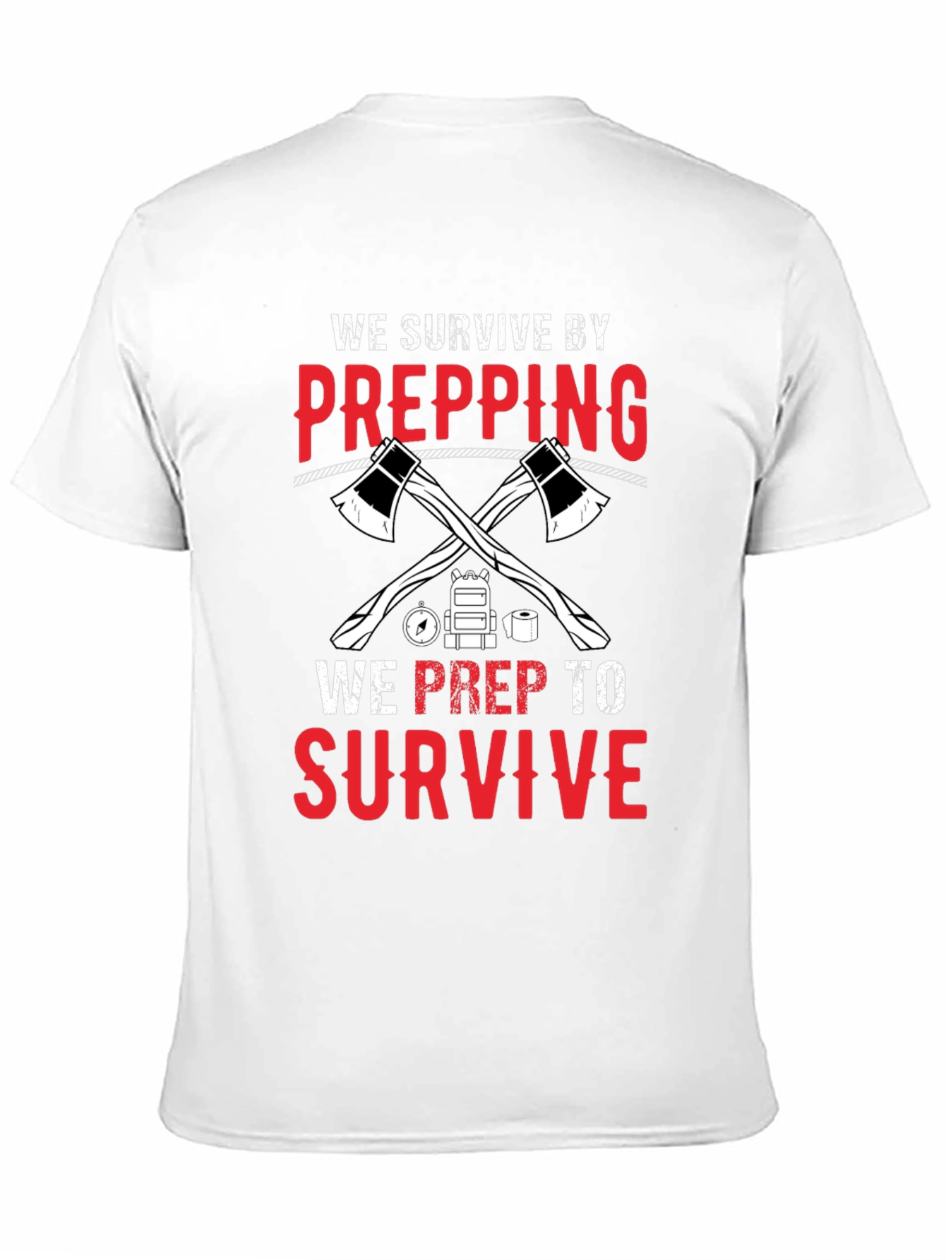 Prepping Survival Graphic T-Shirt