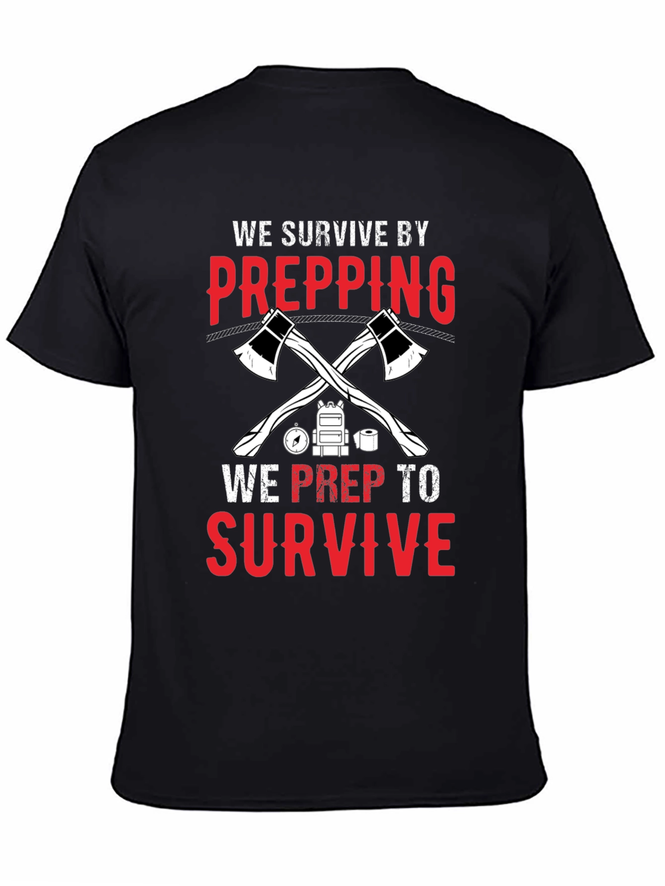 Prepping Survival Graphic T-Shirt