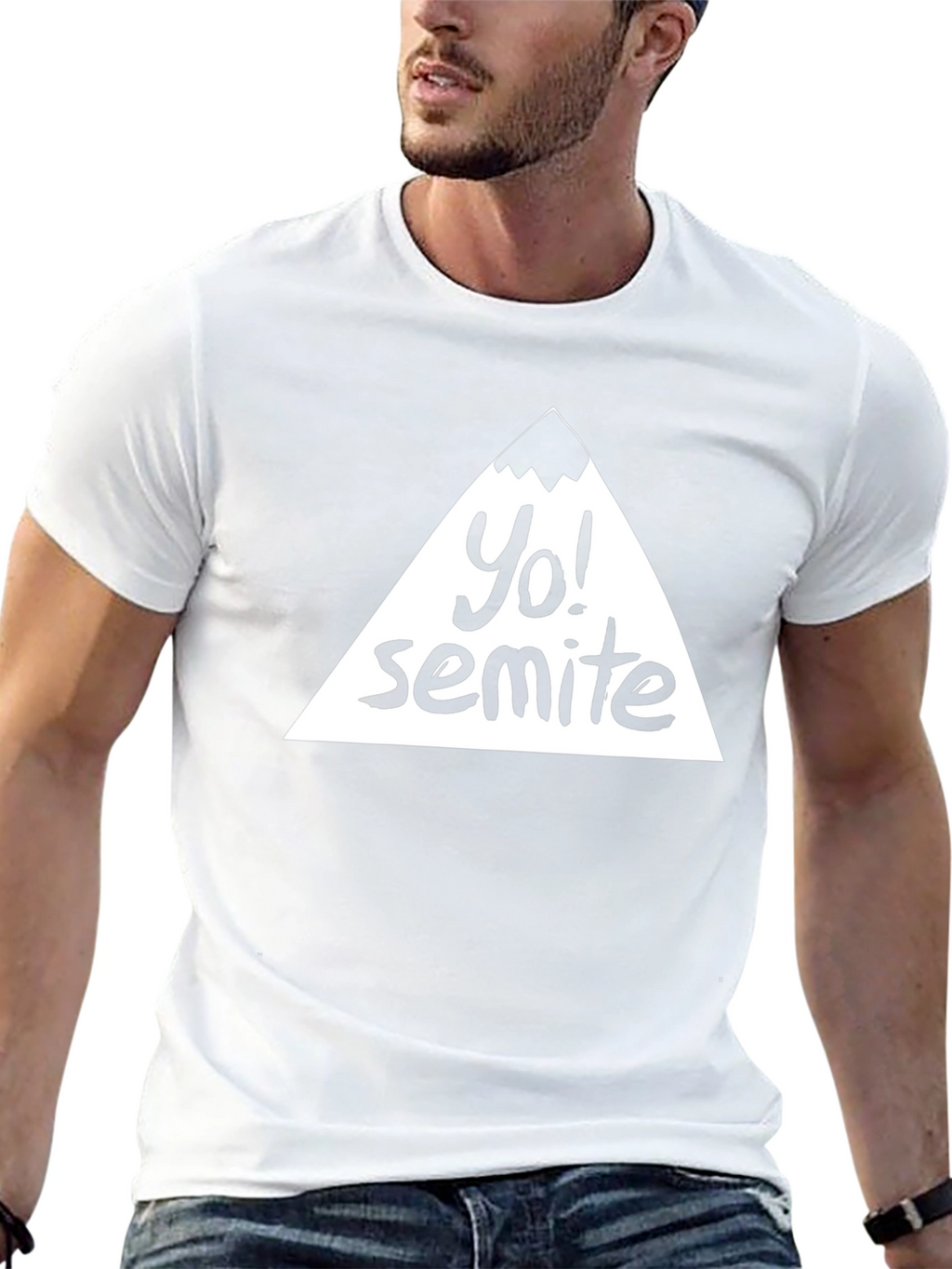 Yo! Semite T-Shirt - Black Graphic Tee