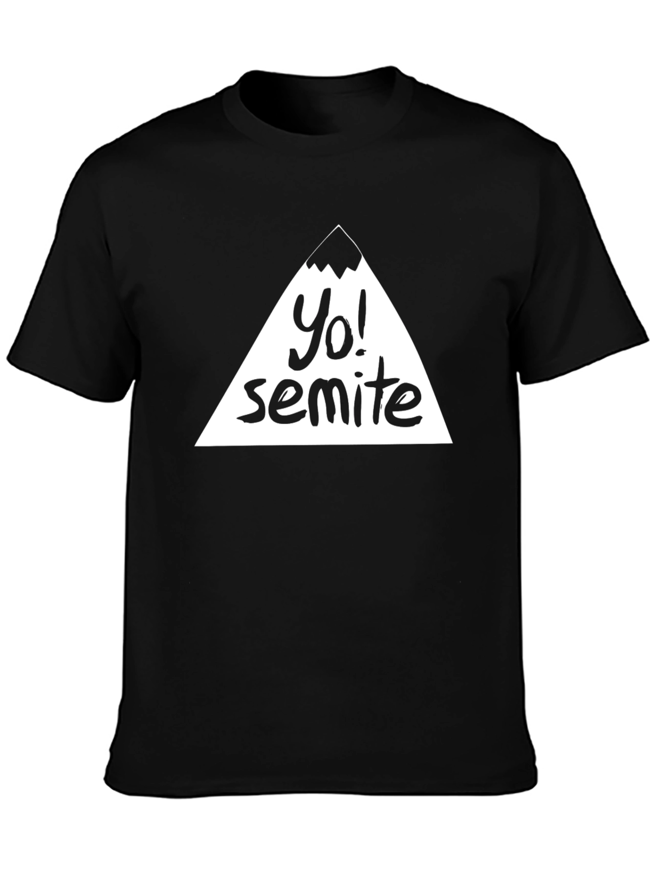 Yo! Semite T-Shirt - Black Graphic Tee