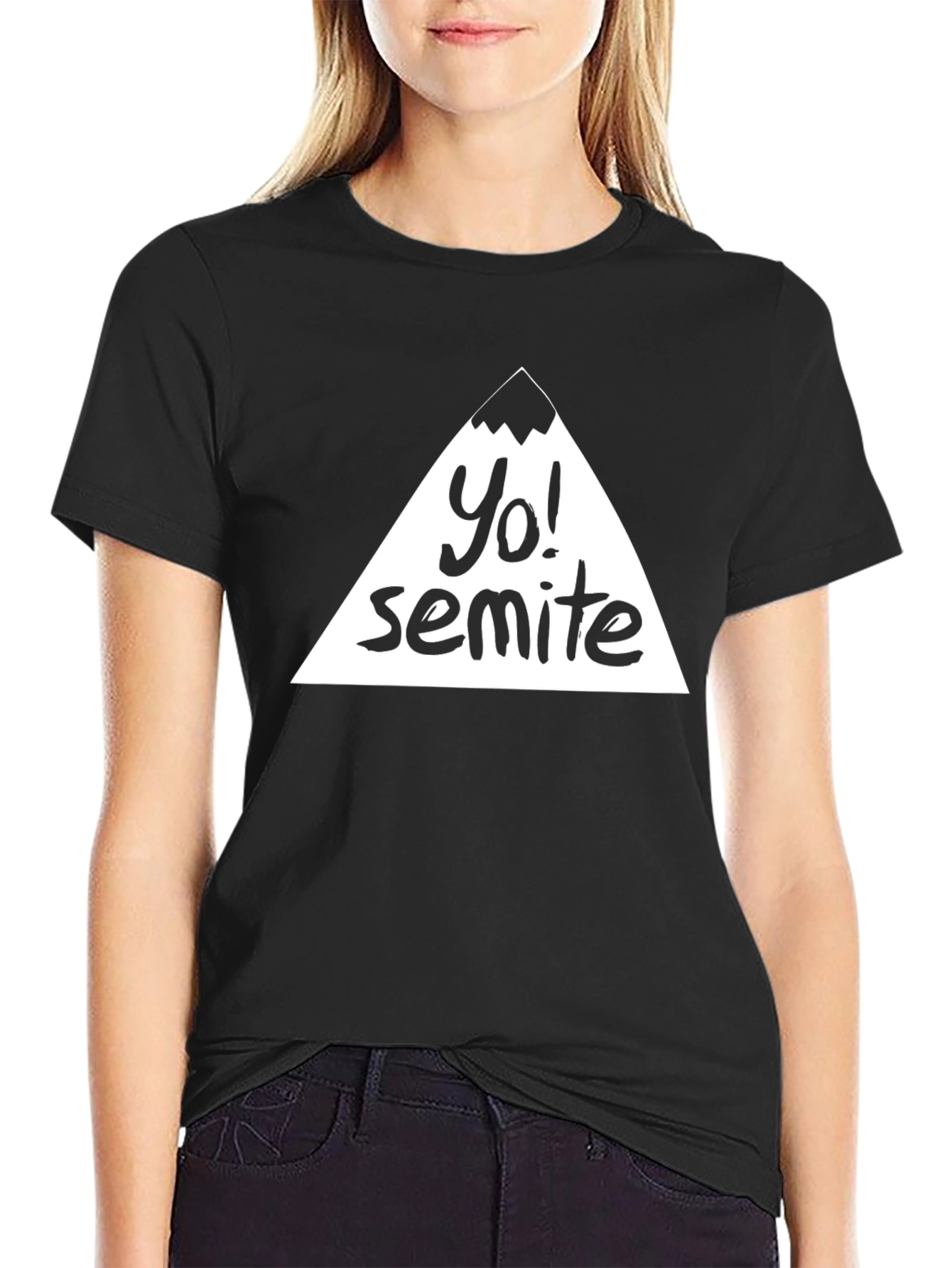 Yo! Semite T-Shirt - Black Graphic Tee