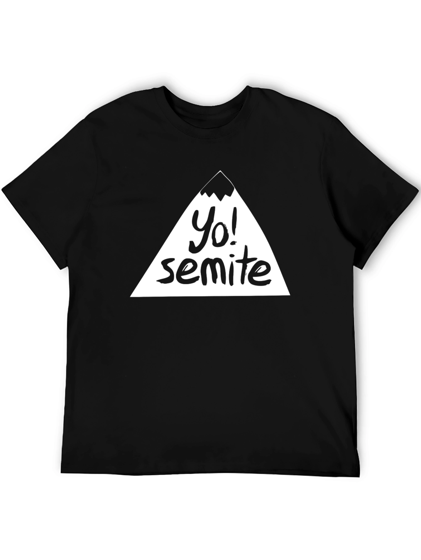 Yo! Semite T-Shirt - Black Graphic Tee