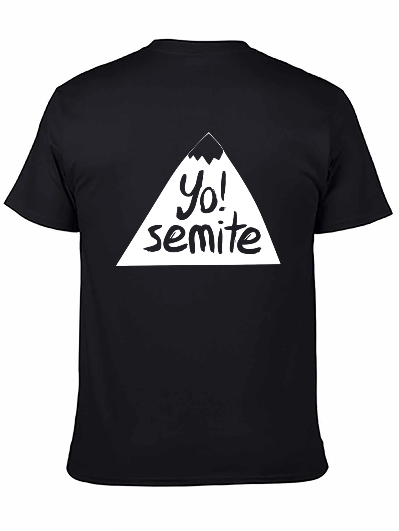 Yo! Semite T-Shirt - Black Graphic Tee