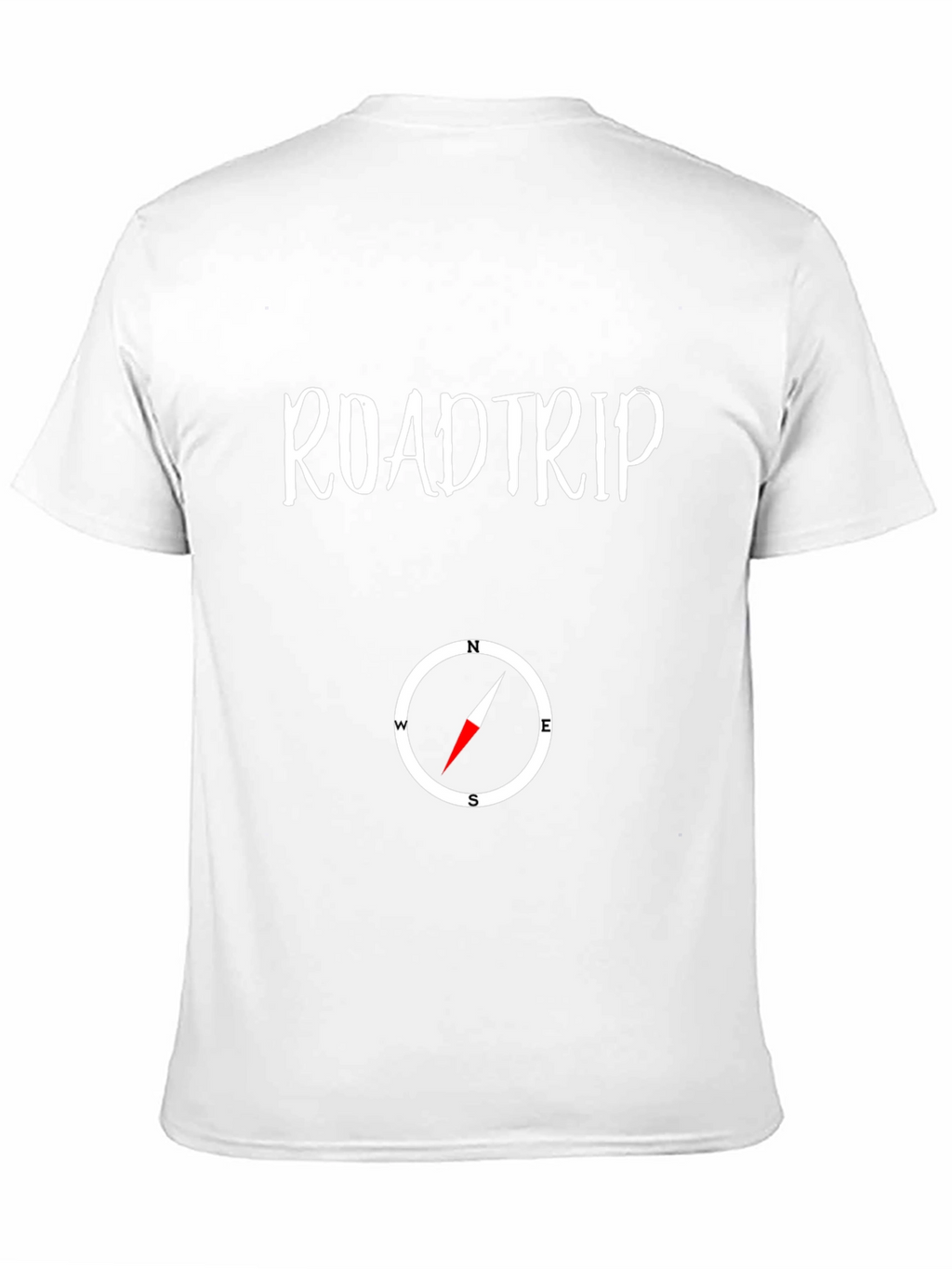 Roadtrip Compass Graphic T-Shirt - Black