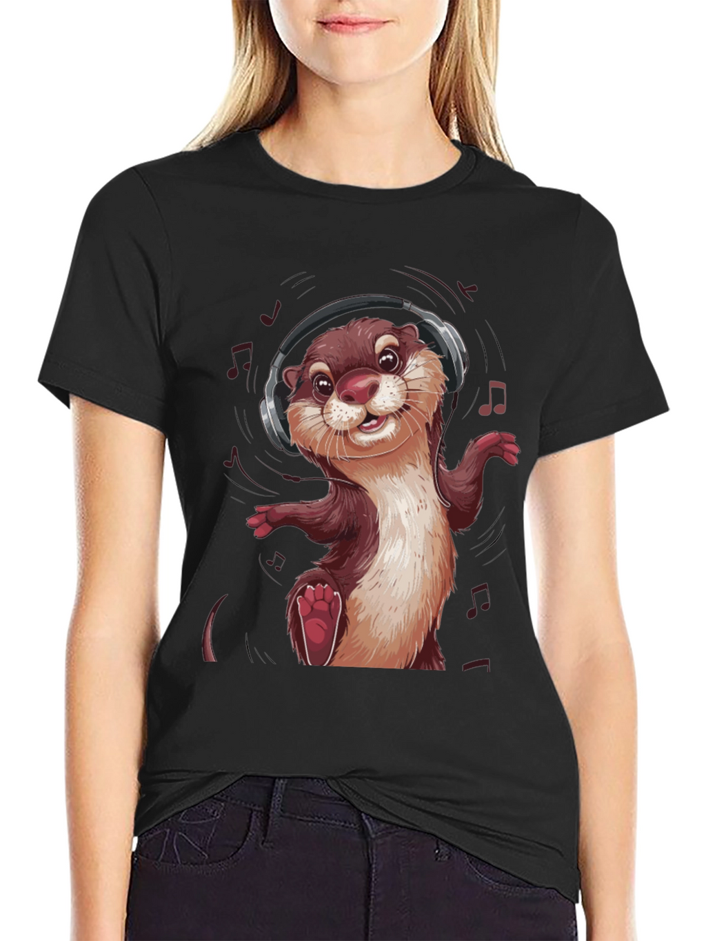 Cool Otter DJ Graphic Tee