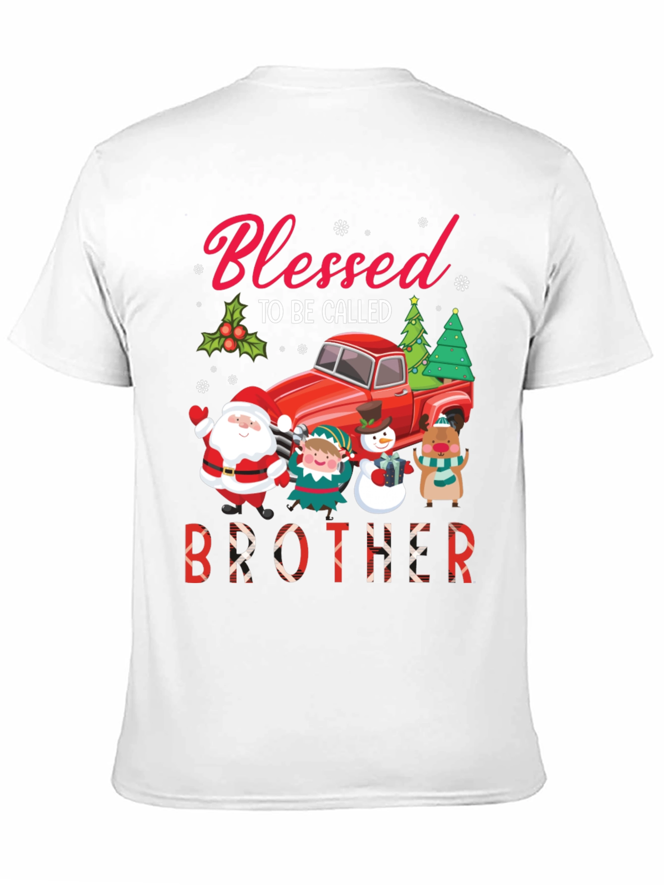 Blessed Brother Christmas Holiday T-Shirt